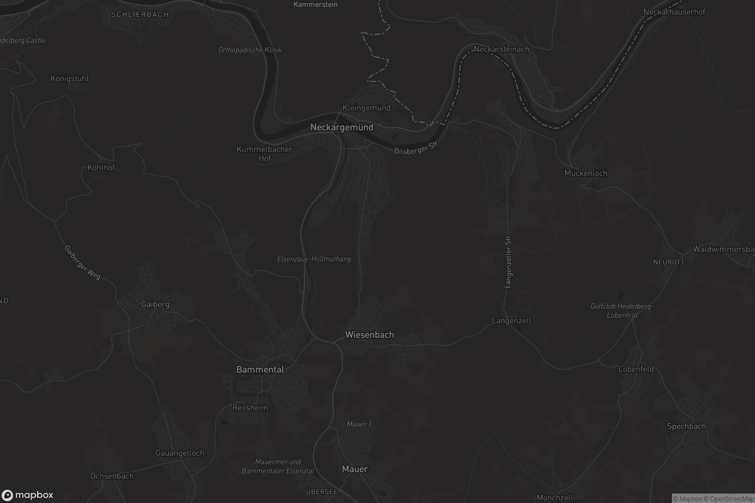 Karte von GVV Neckargemünd