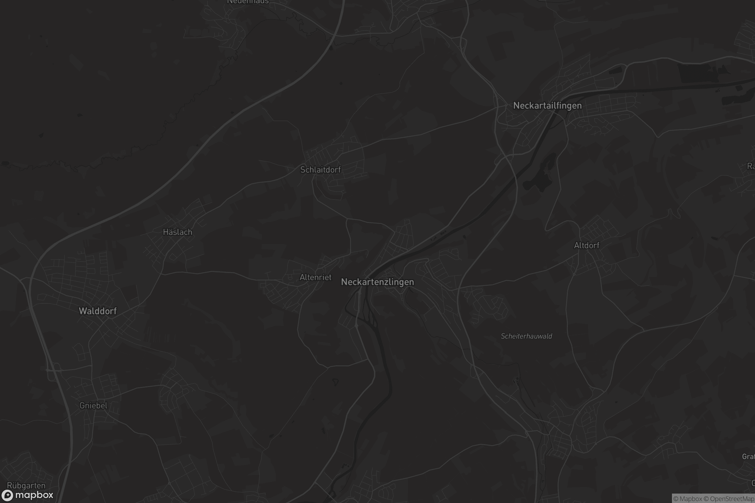 Karte von GVV Neckartenzlingen