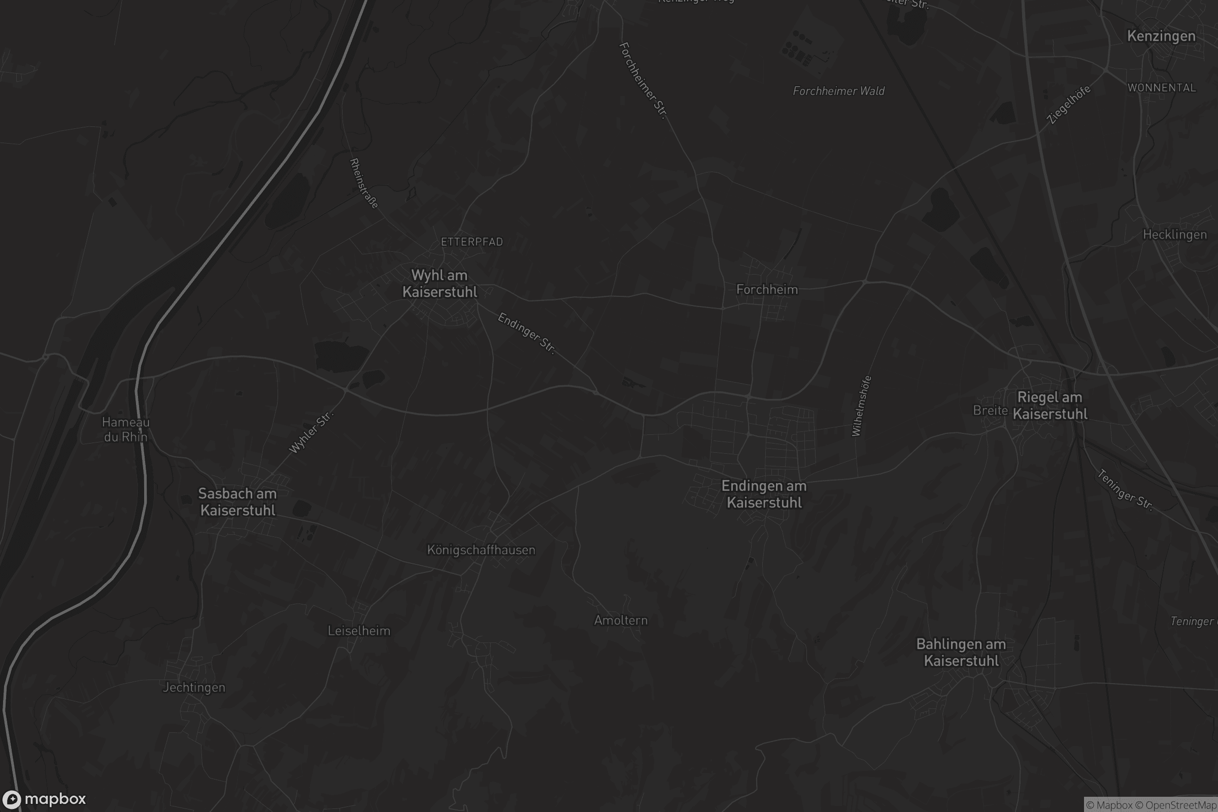Karte von GVV Nördlicher Kaiserstuhl