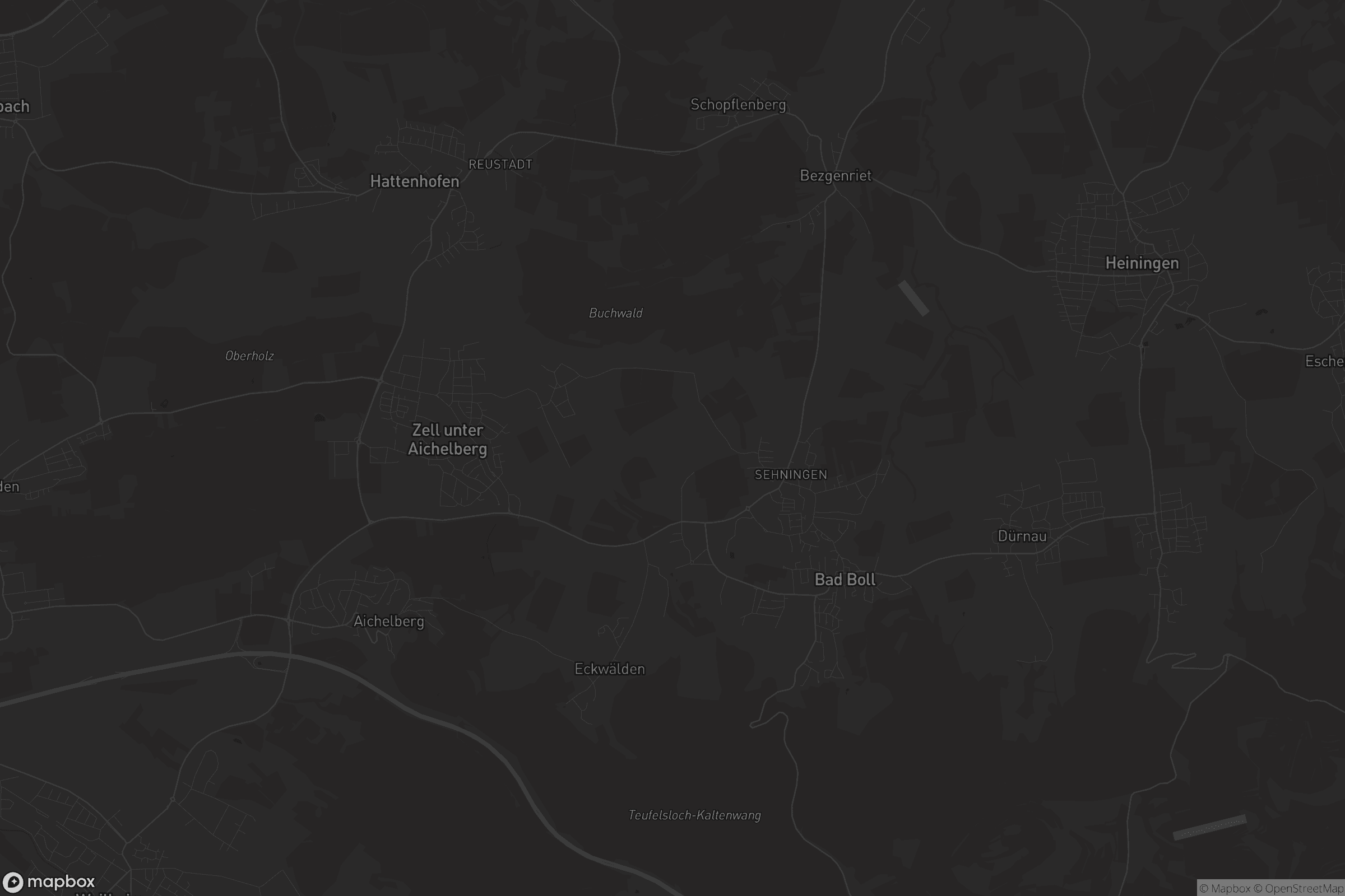 Karte von GVV Raum Bad Boll