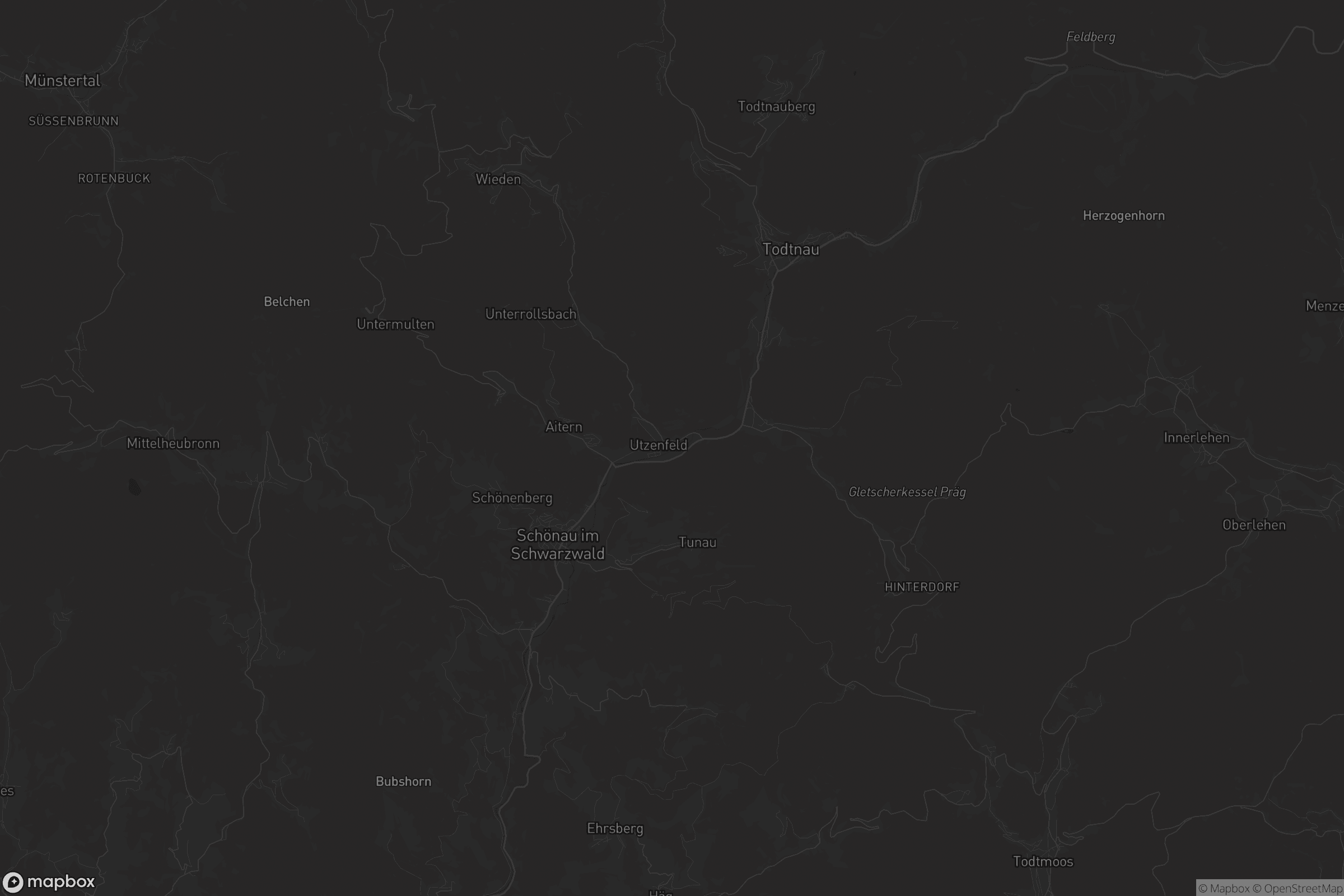 Karte von GVV Schönau im Schwarzwald