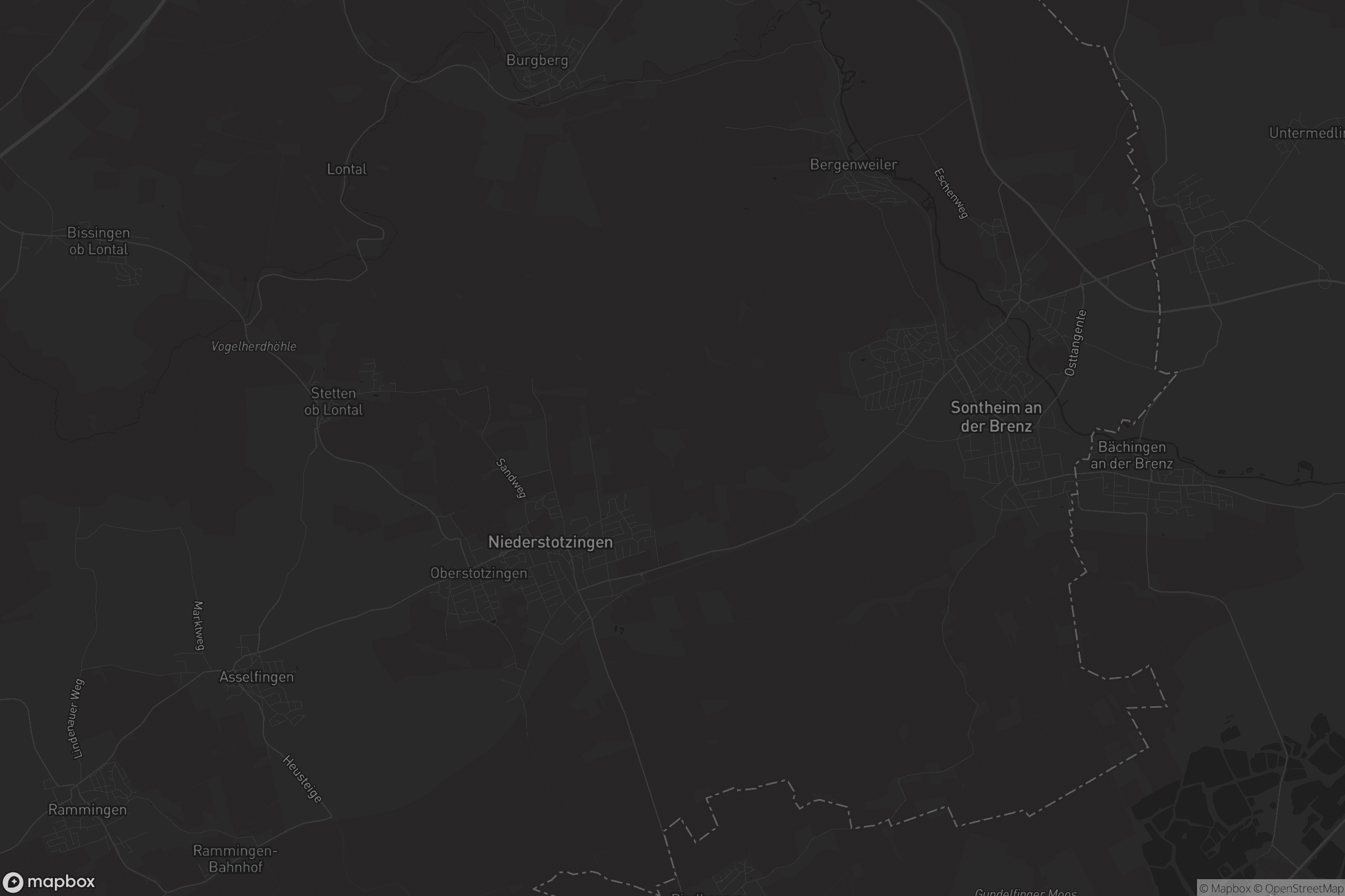 Karte von GVV Sontheim-Niederstotzingen