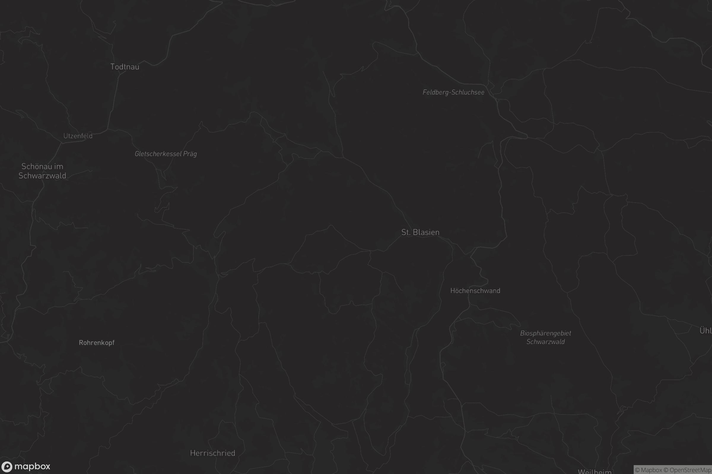 Karte von GVV St. Blasien