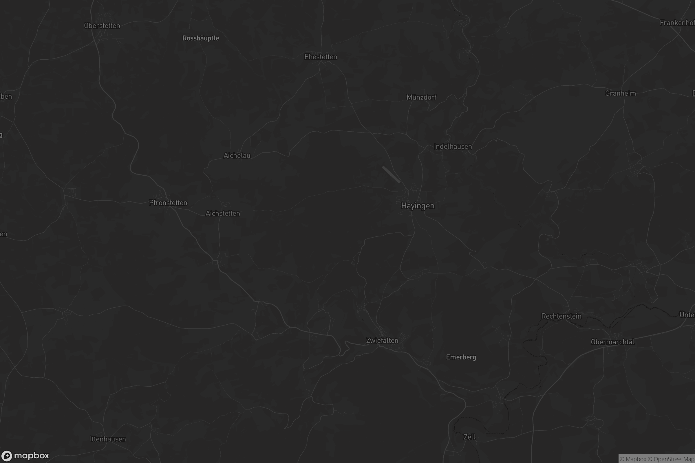 Karte von GVV Zwiefalten-Hayingen