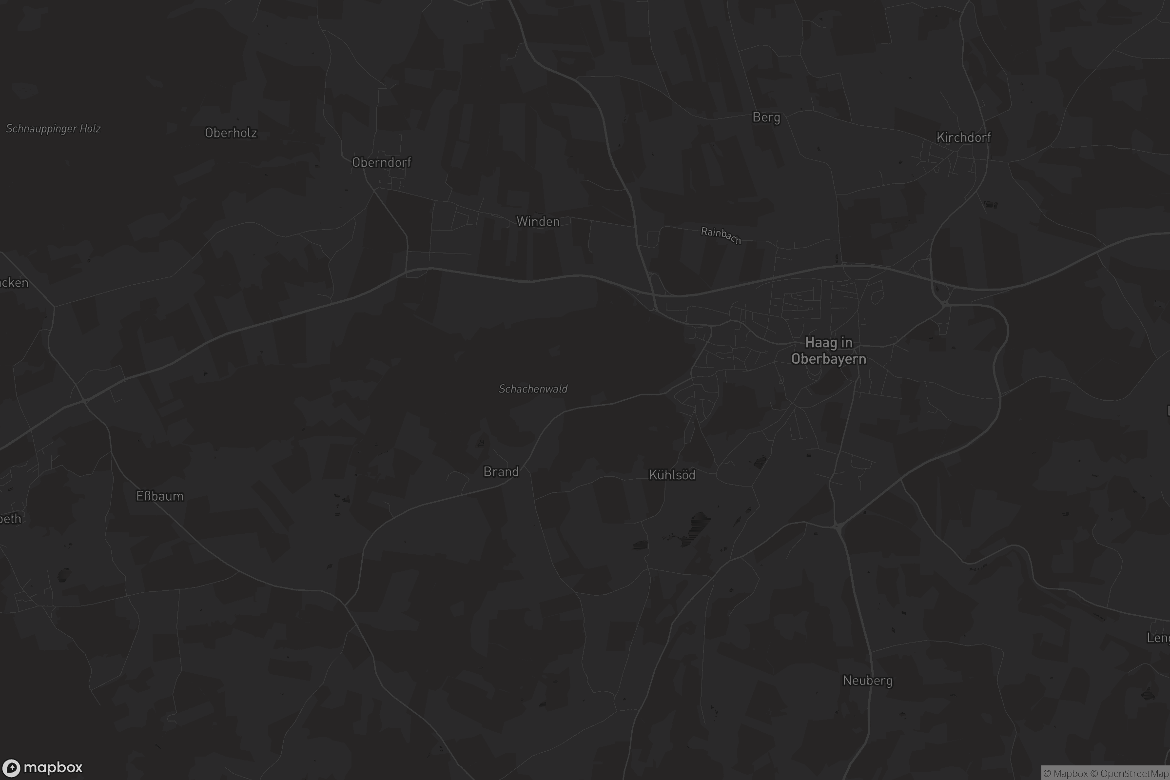 Karte von Haag in Oberbayern