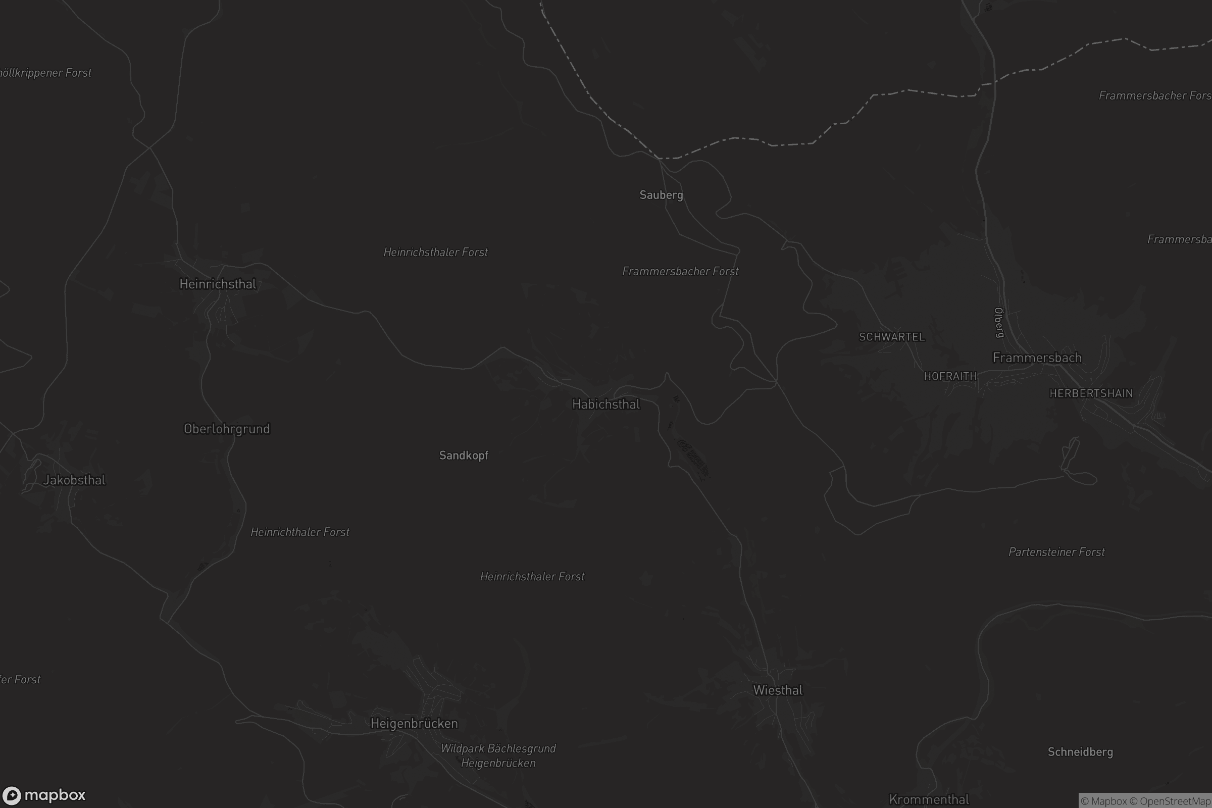 Karte von Habichsthal