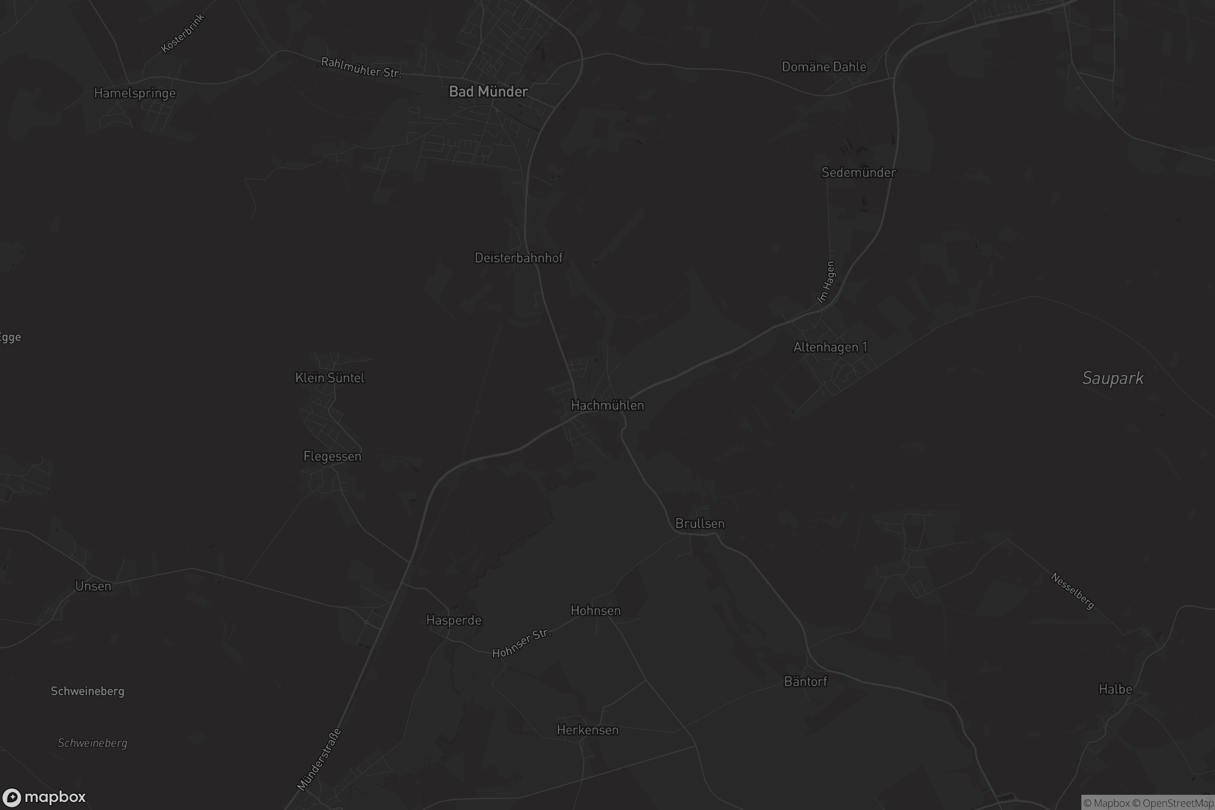 Karte von Hachmühlen