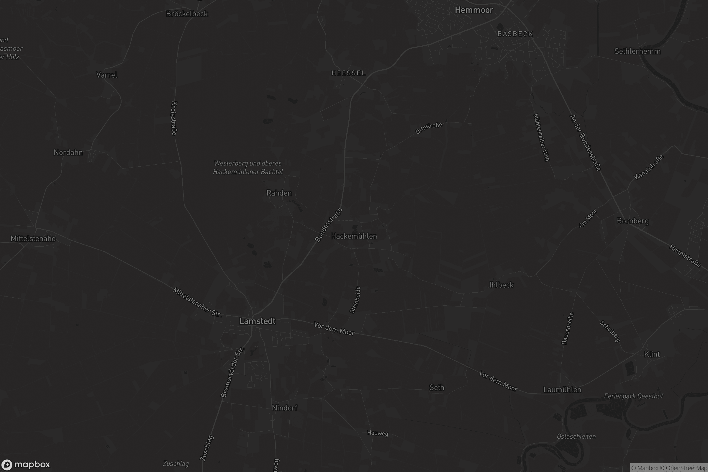 Karte von Hackemühlen