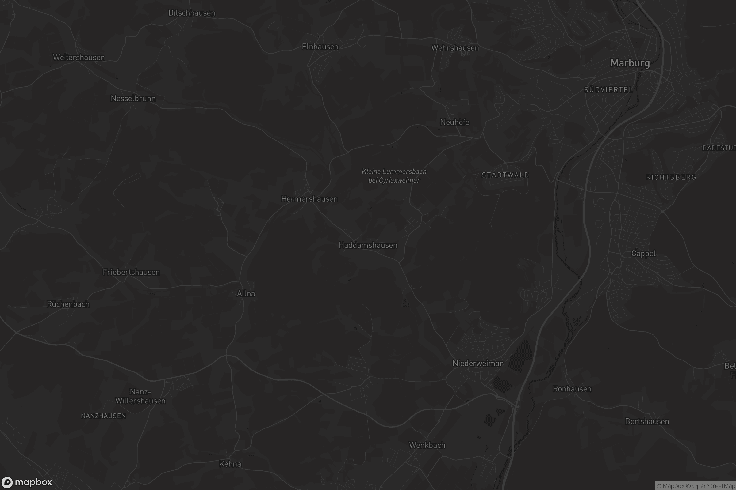 Karte von Haddamshausen