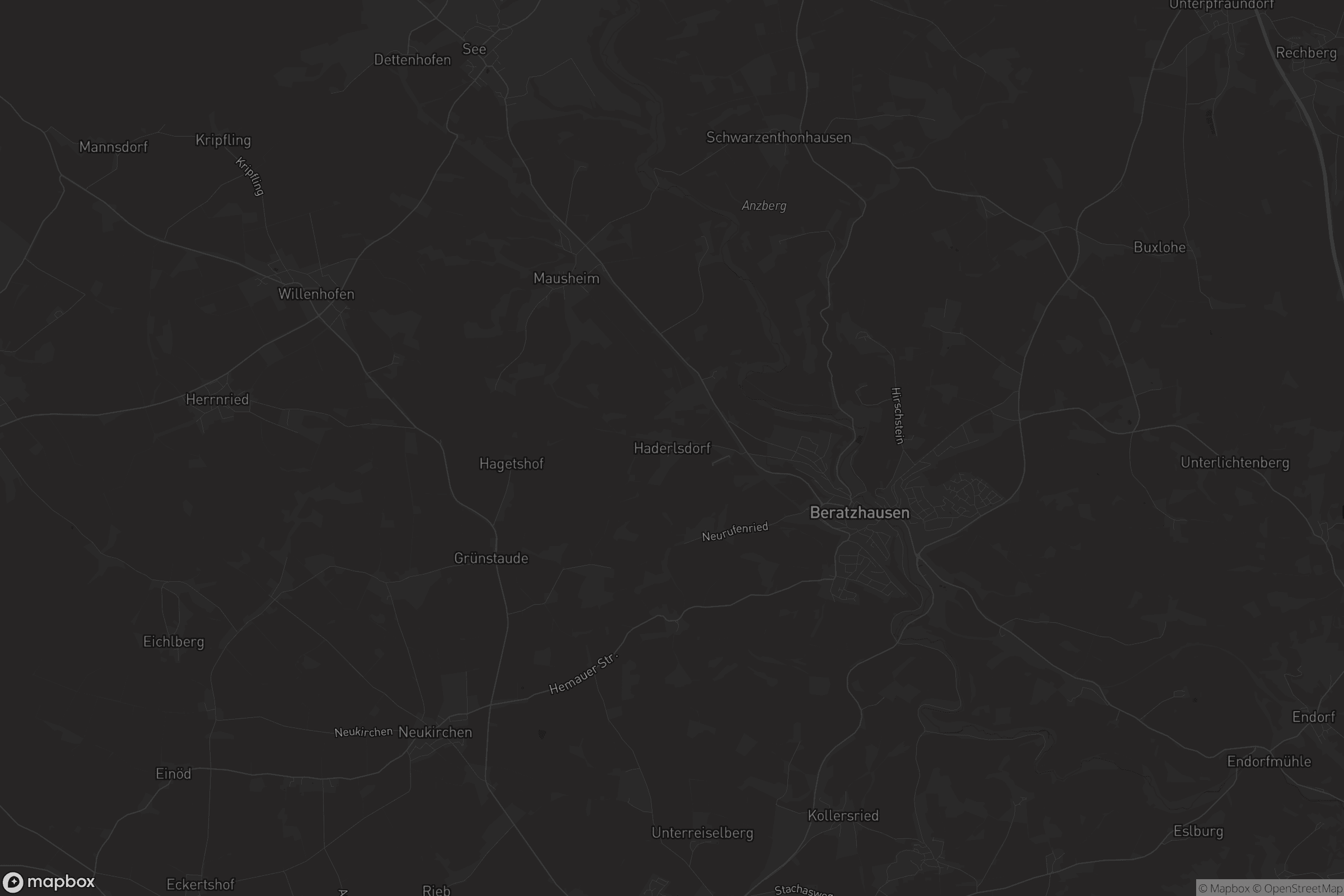 Karte von Haderlsdorf