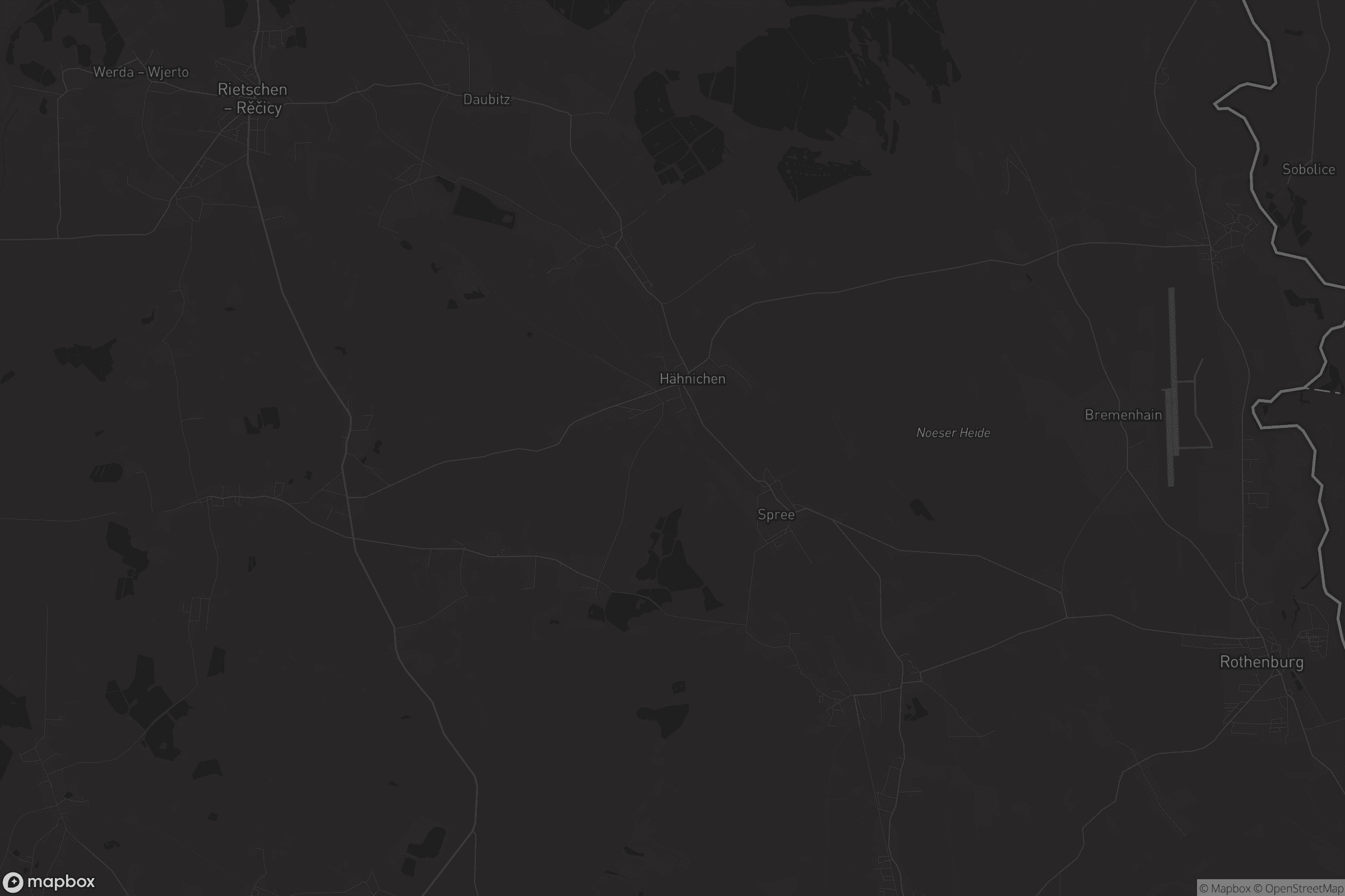 Karte von Hähnichen