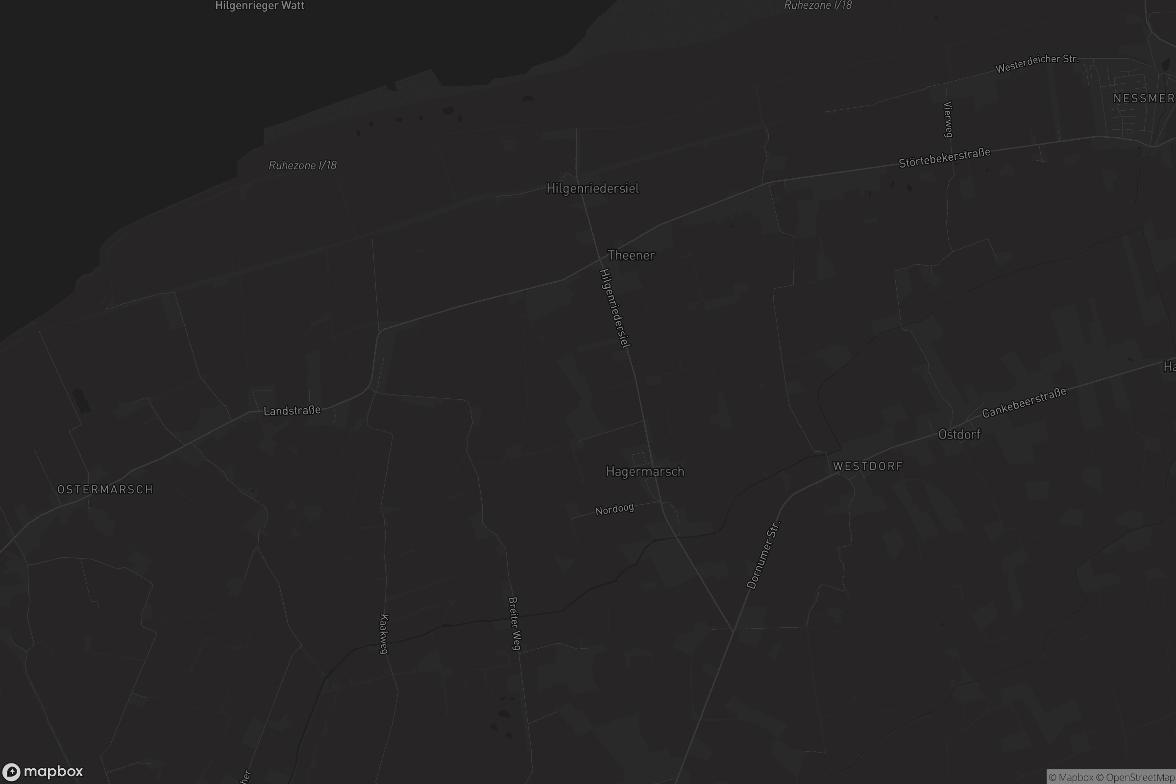 Karte von Hagermarsch