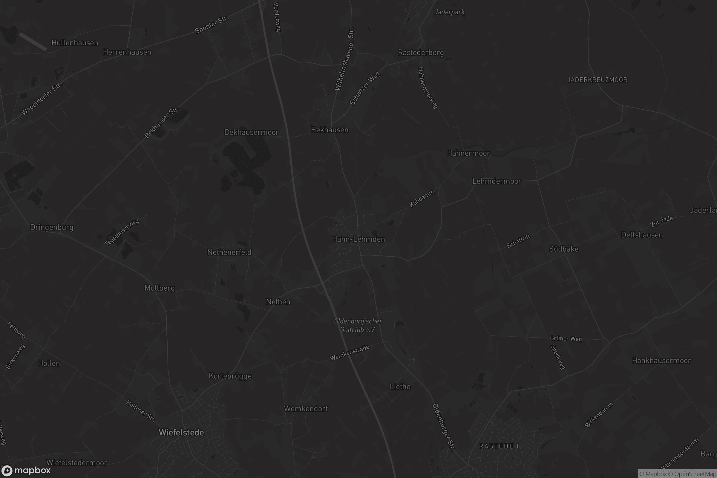 Karte von Hahn-Lehmden