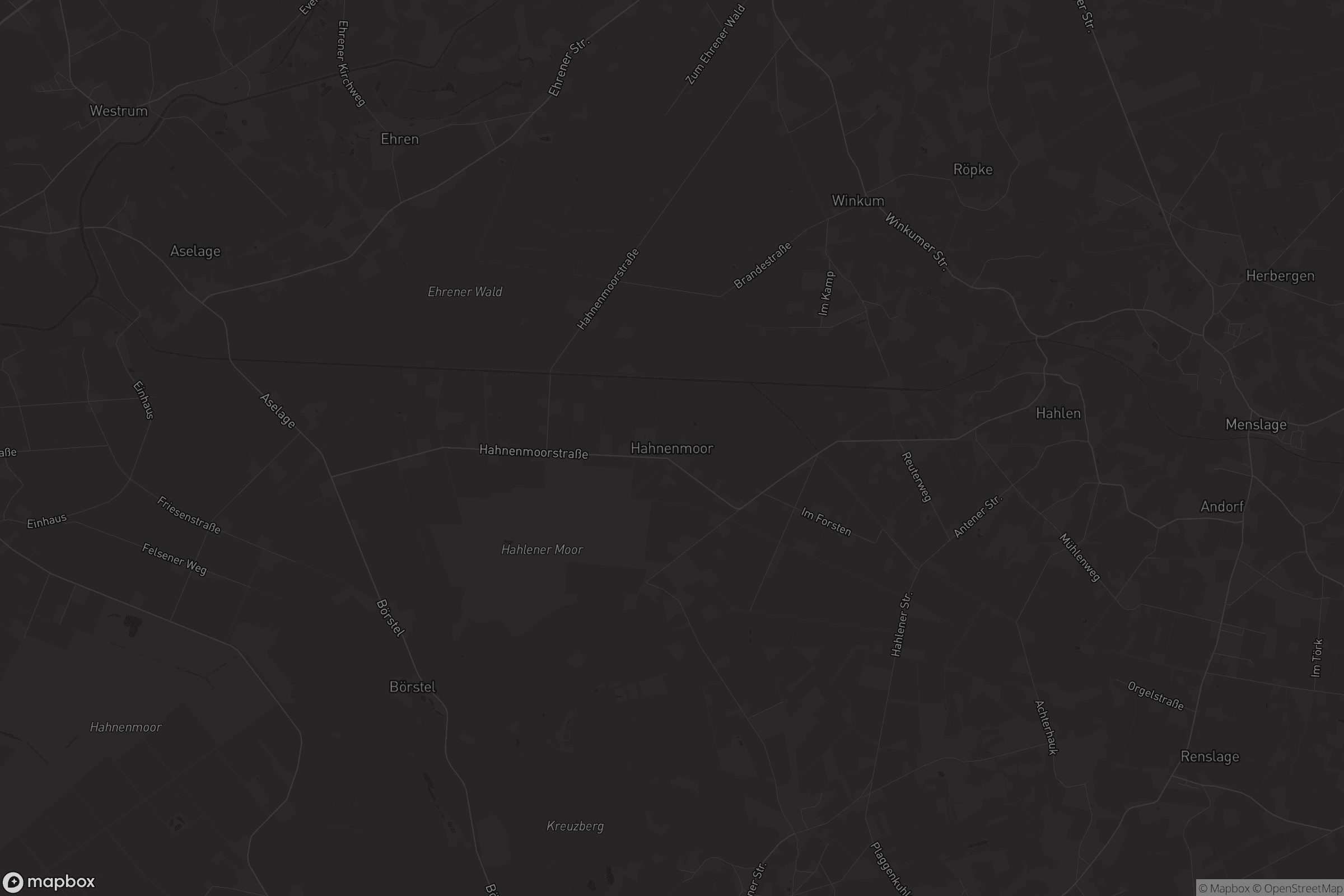 Karte von Hahnenmoor