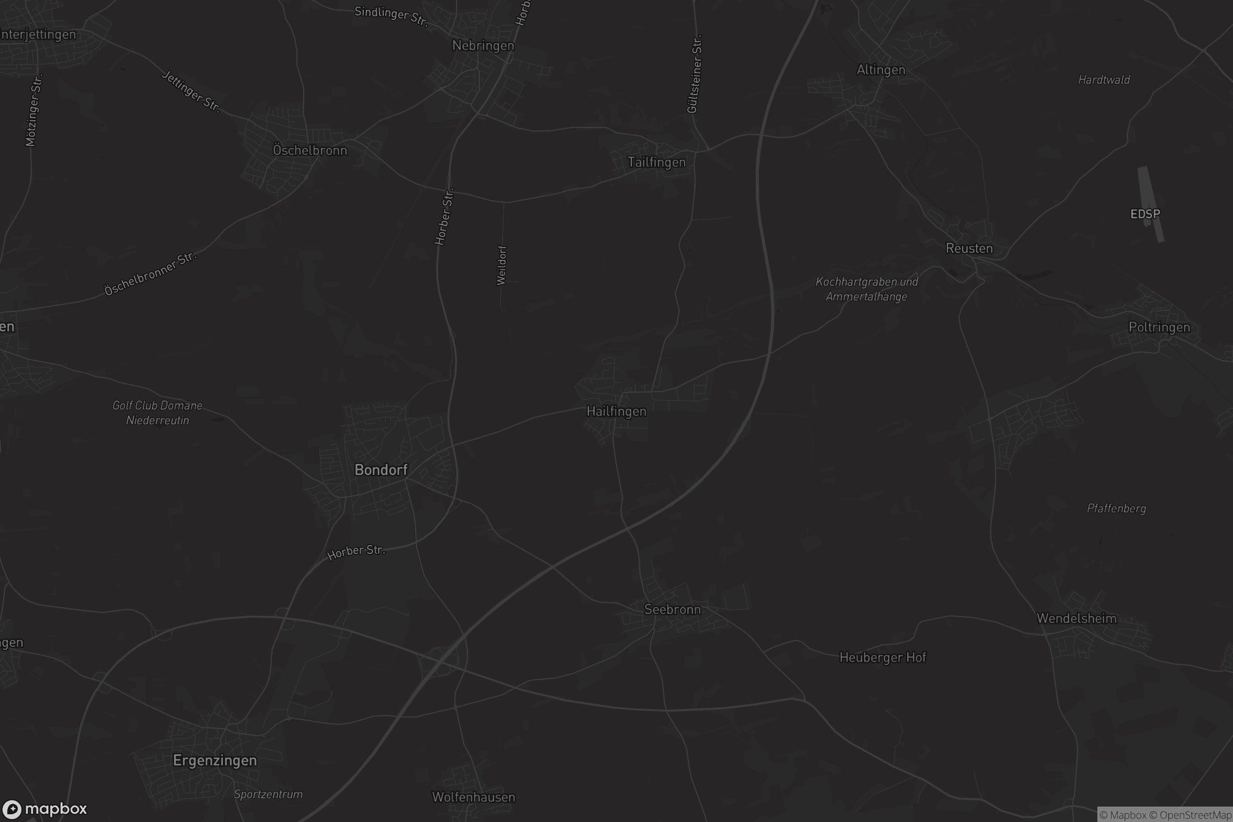 Karte von Hailfingen