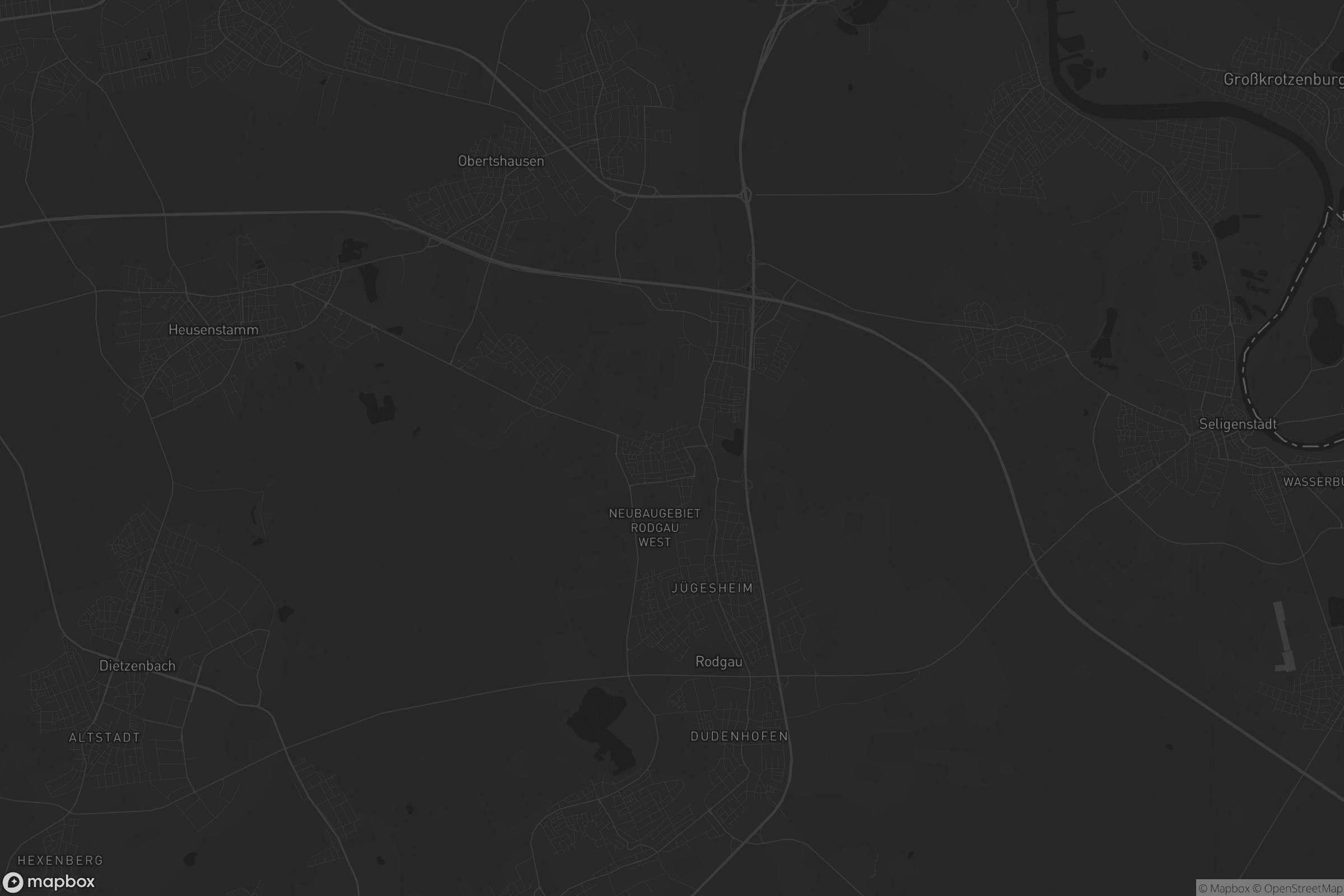 Karte von Hainhausen