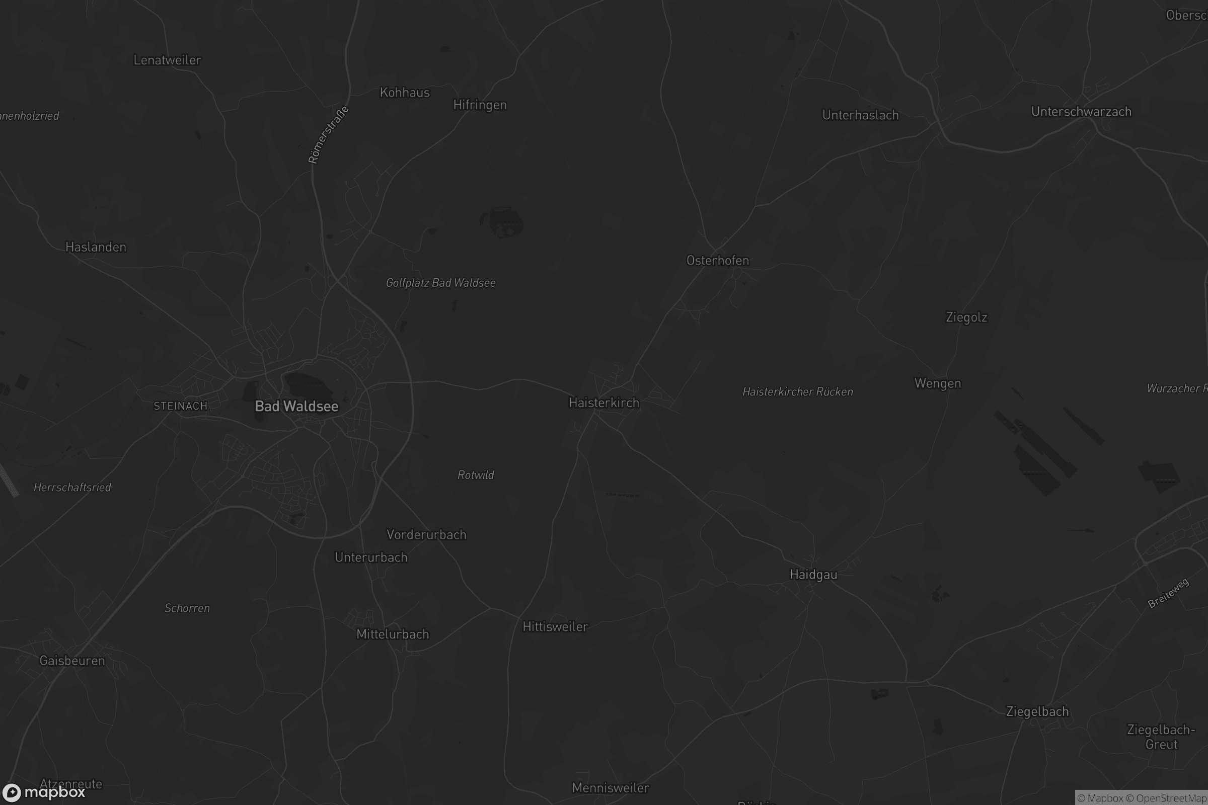 Karte von Haisterkirch