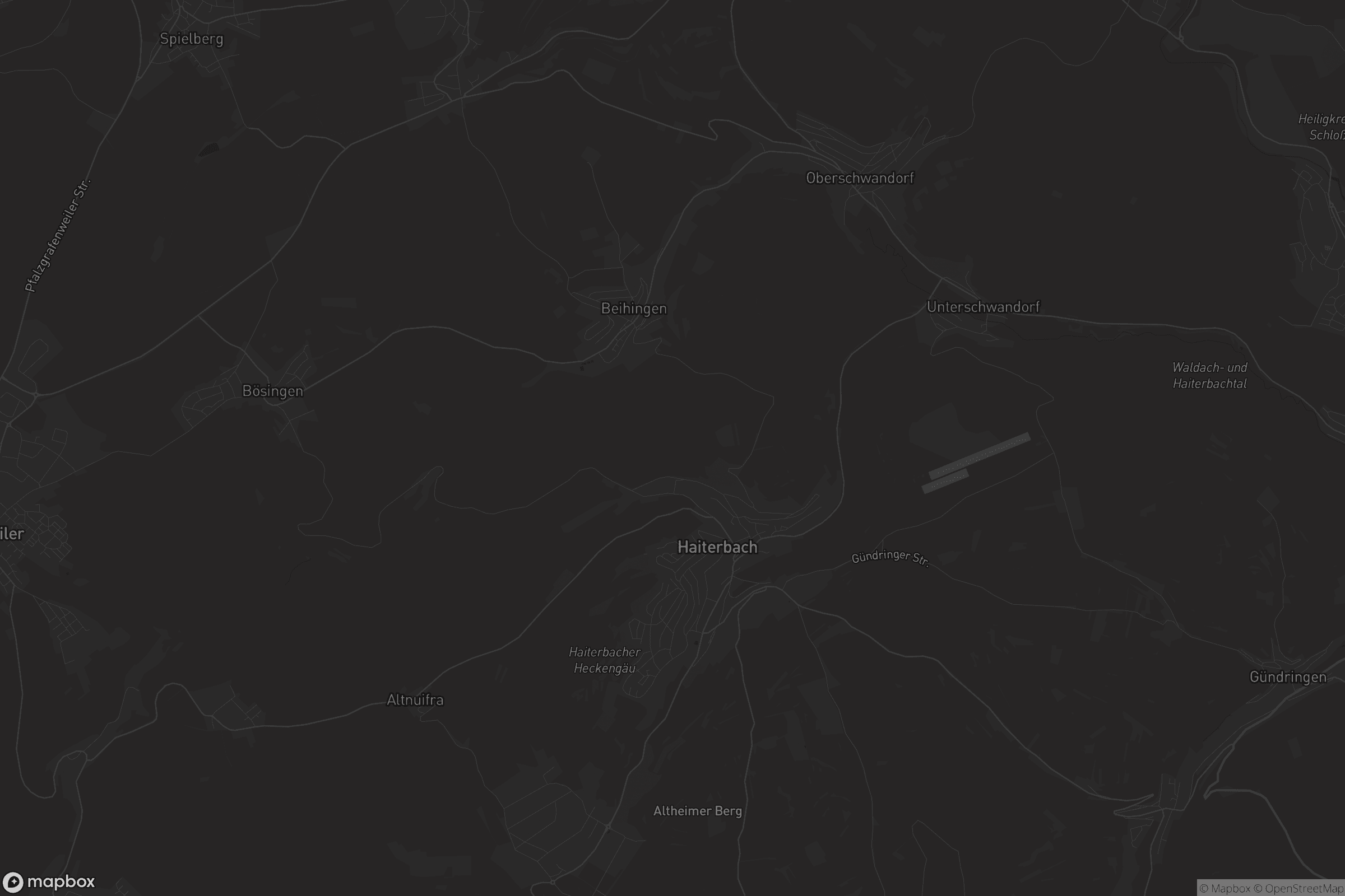 Karte von Haiterbach