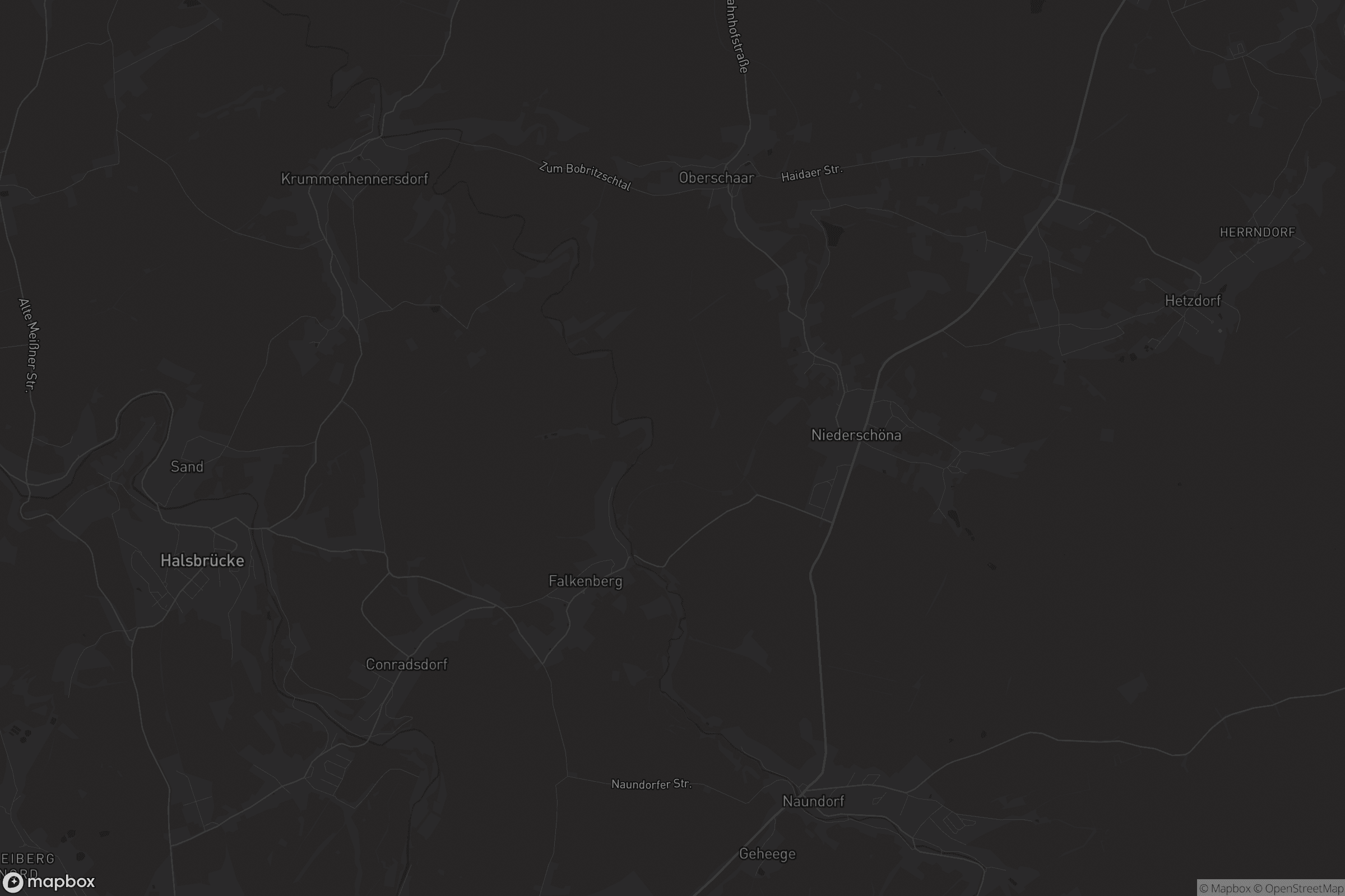 Karte von Halsbrücke