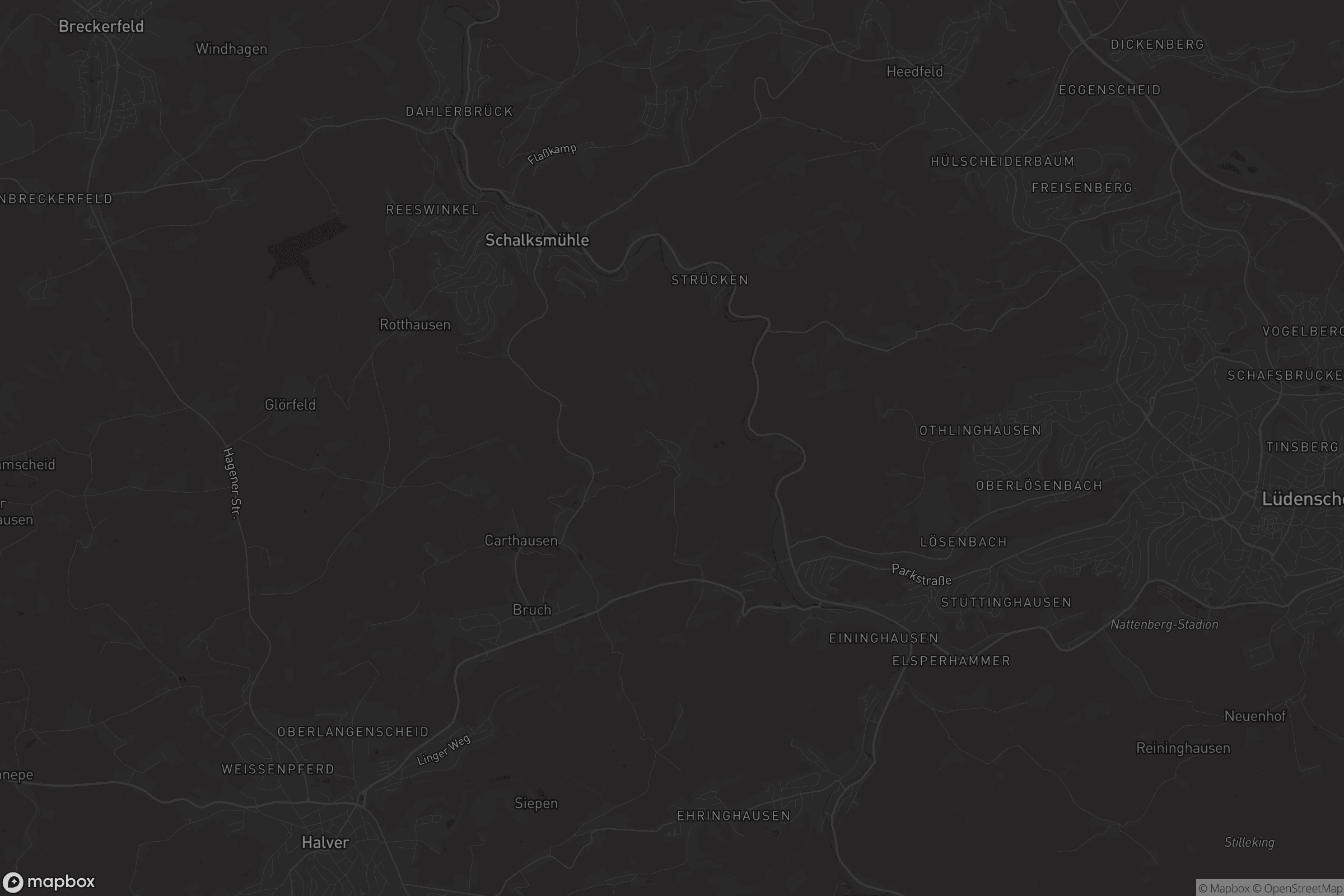 Karte von Halverscheid