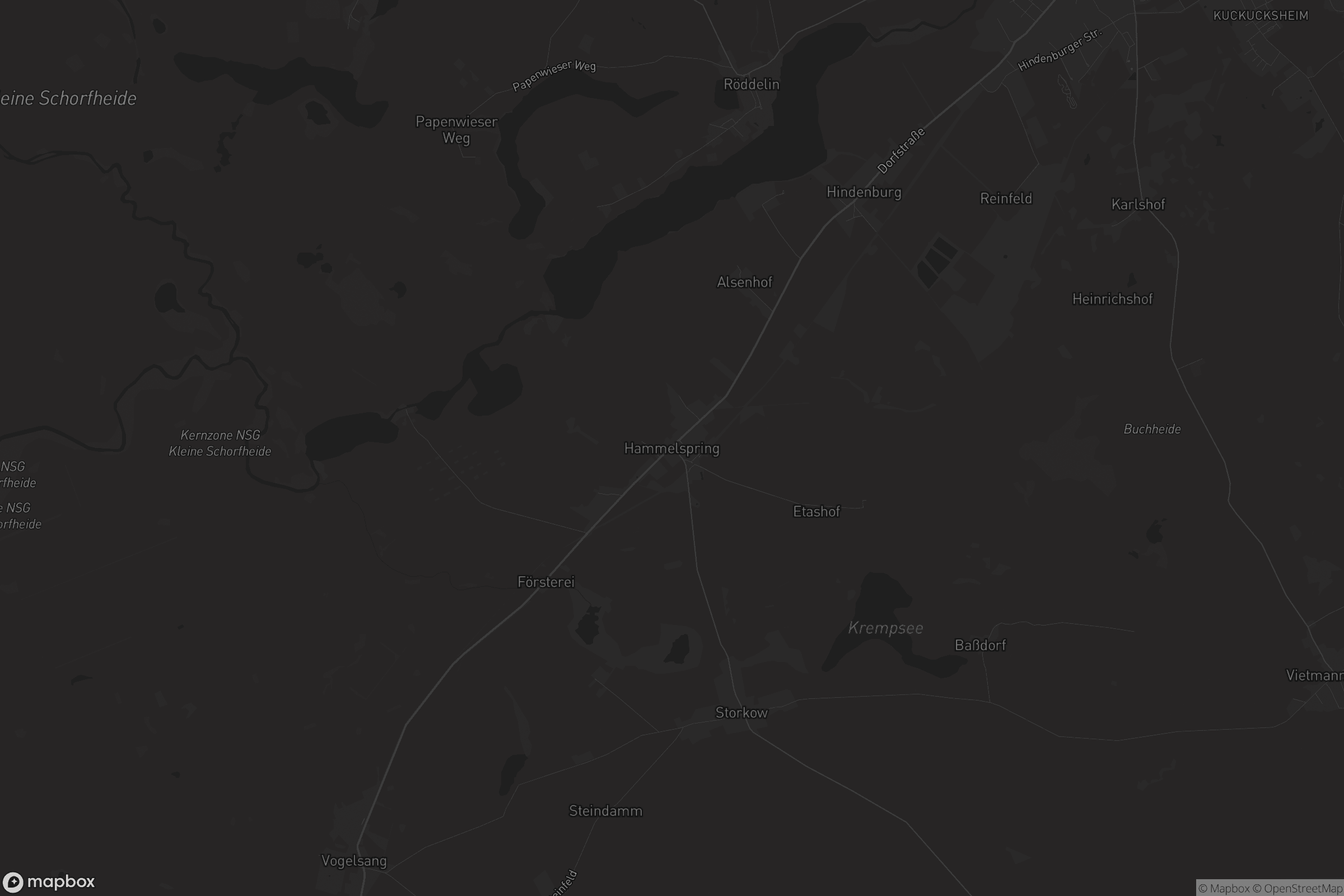 Karte von Hammelspring