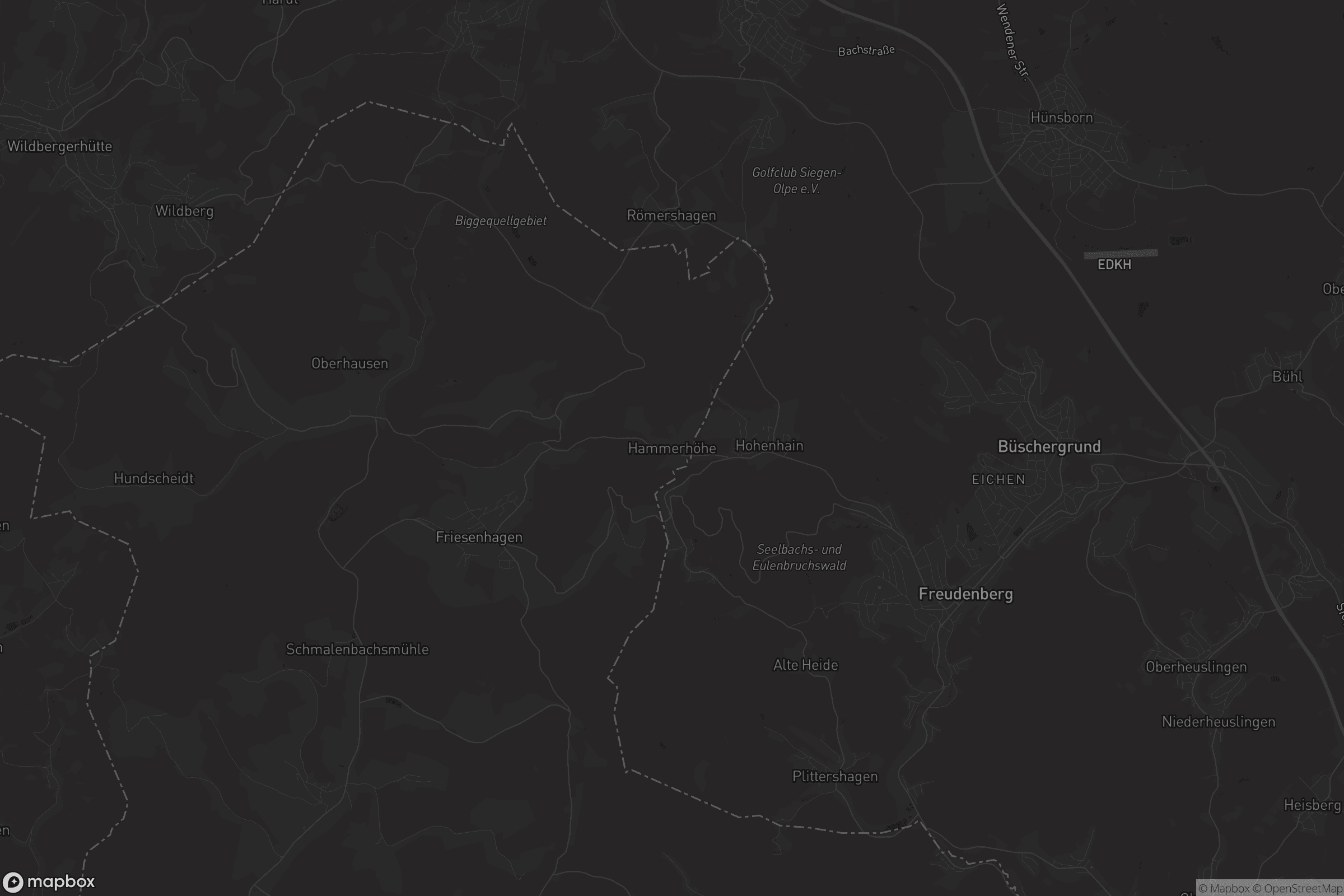 Karte von Hammerhöhe