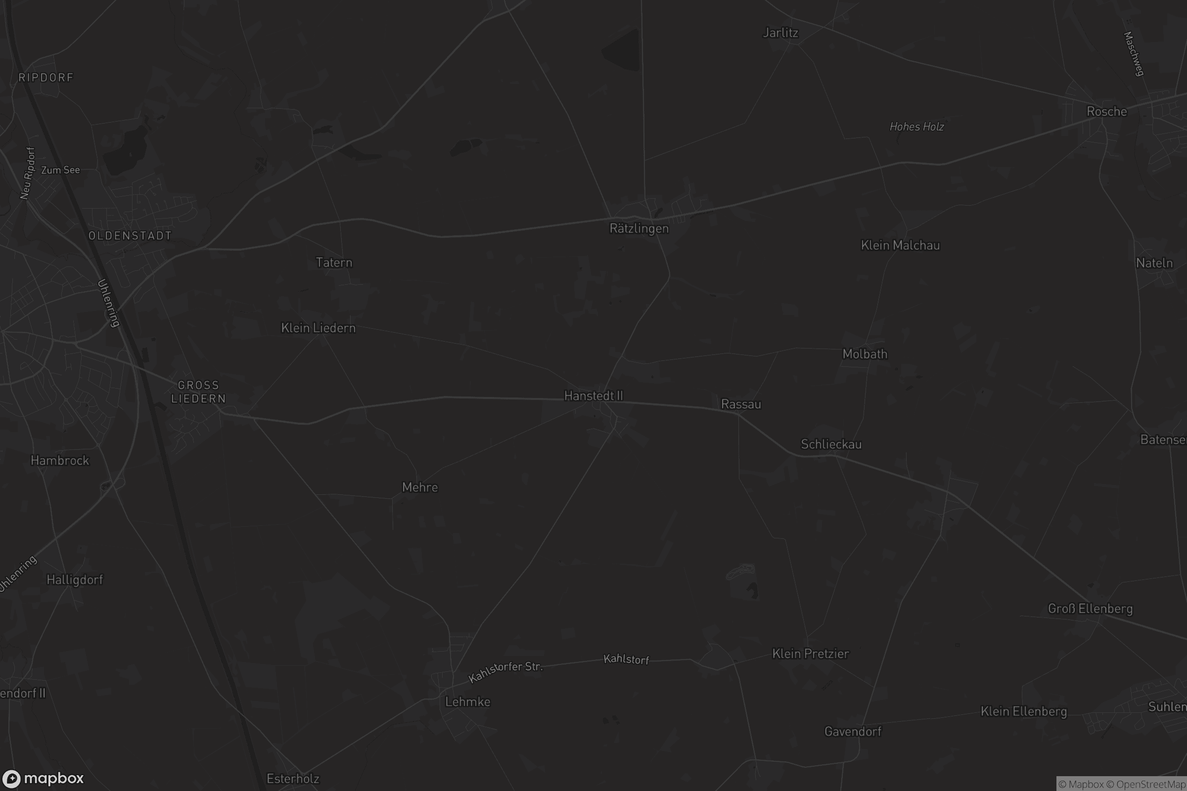 Karte von Hanstedt II