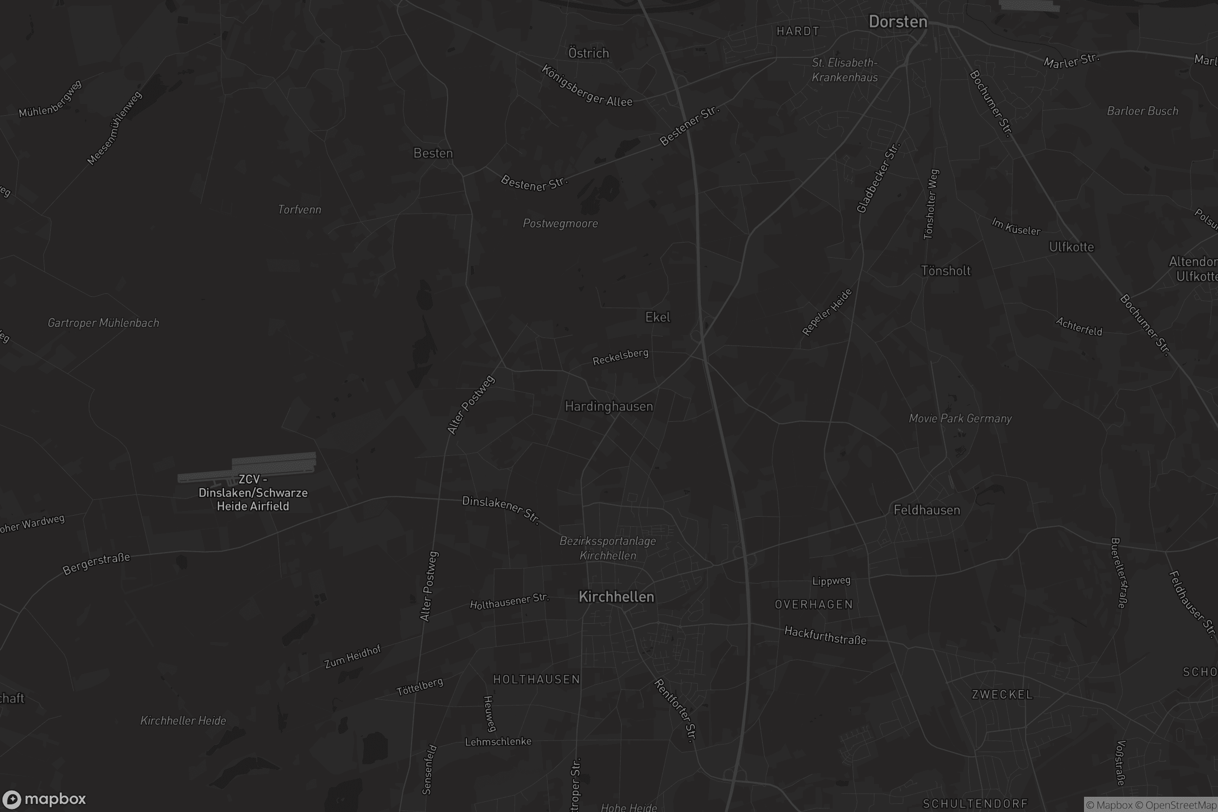 Karte von Hardinghausen