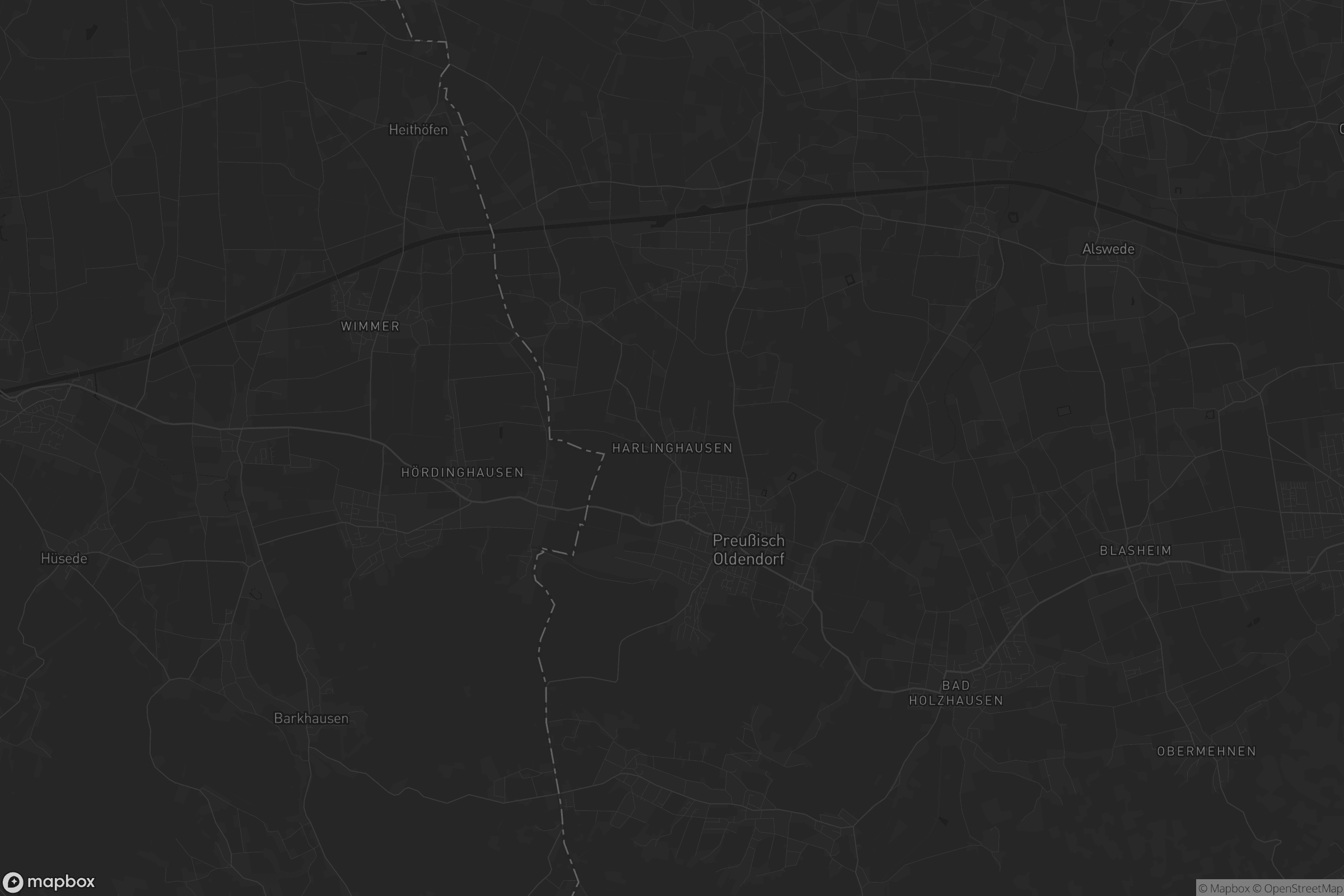 Karte von Harlinghausen