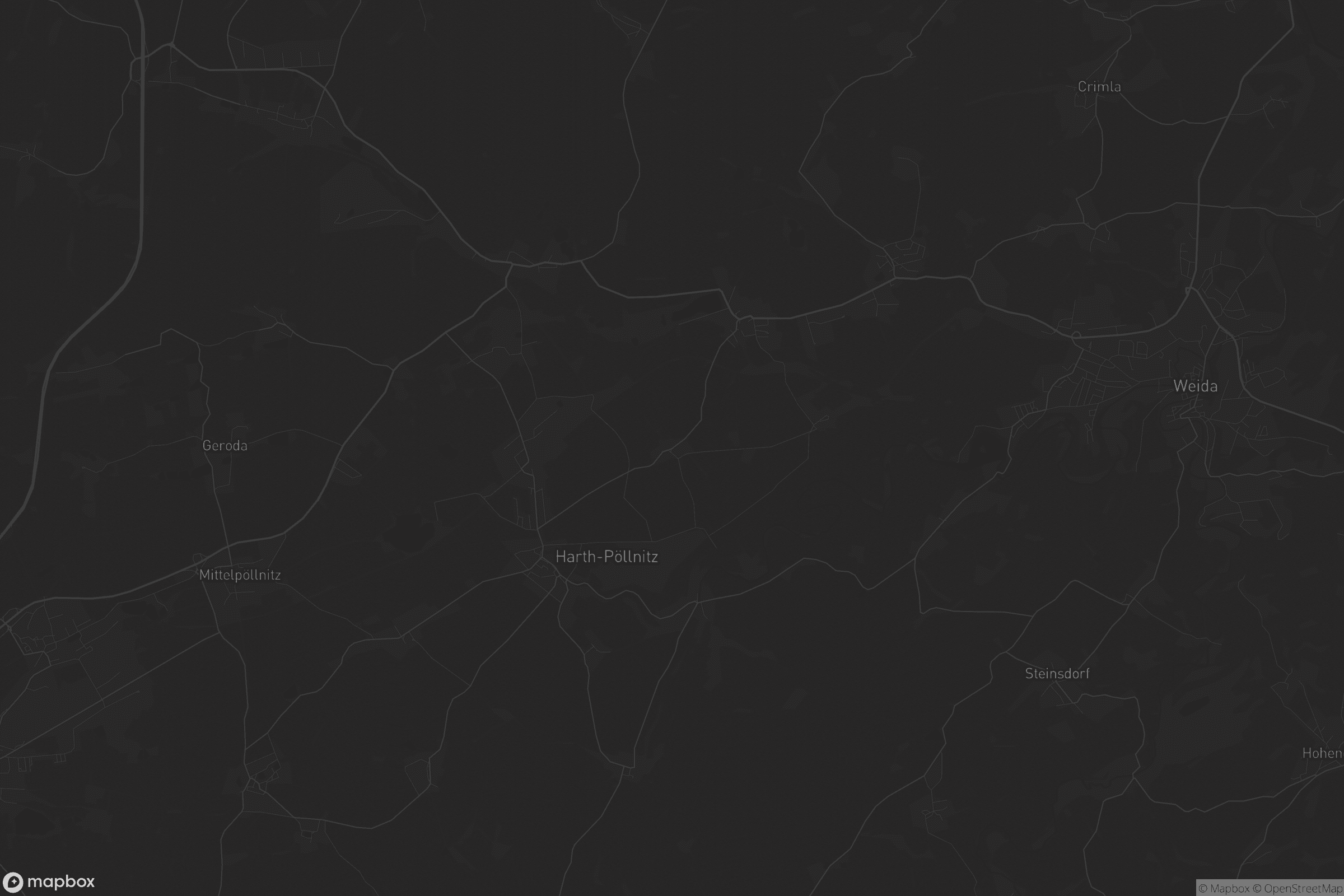 Karte von Harth-Pöllnitz