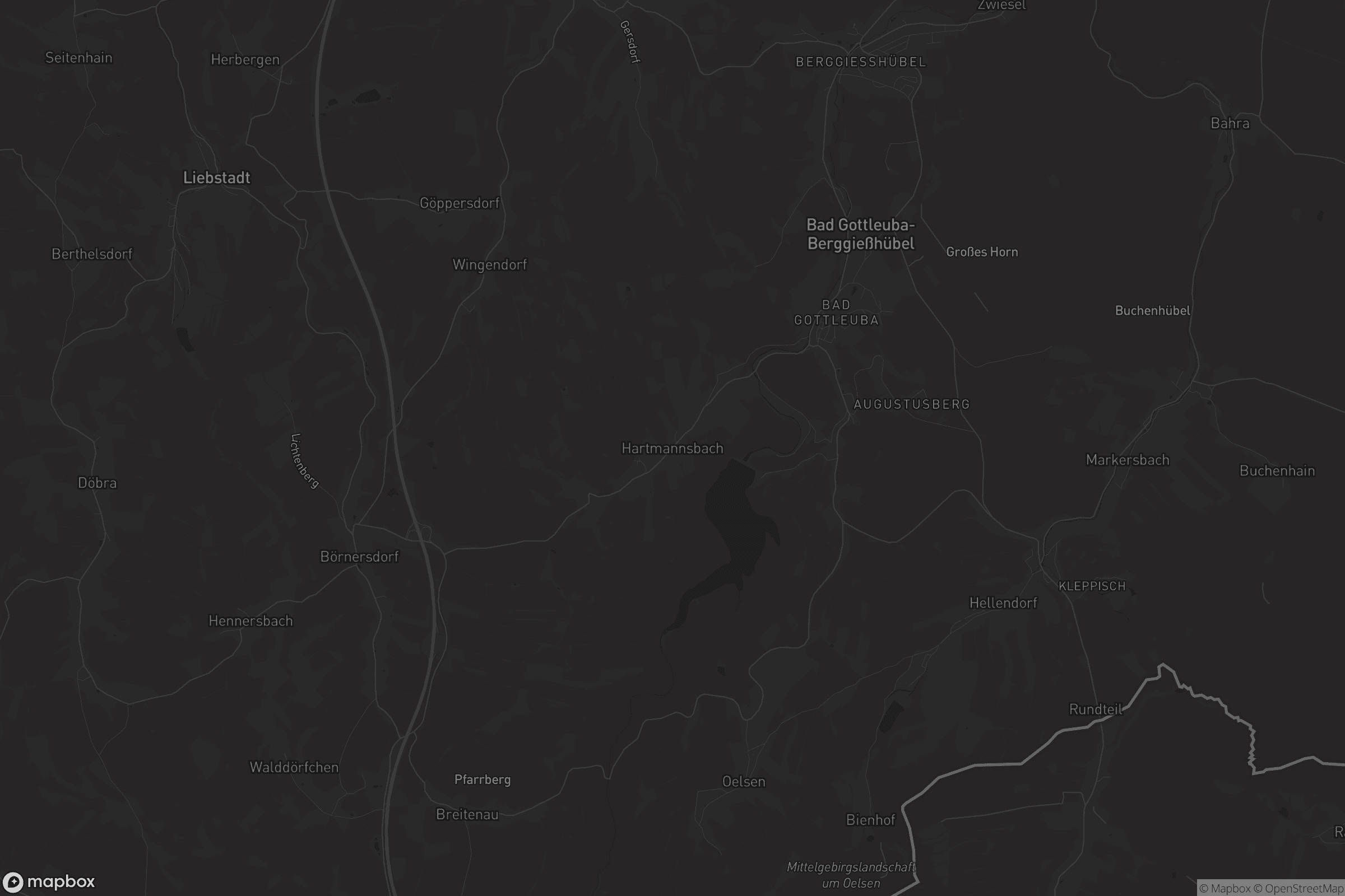 Karte von Hartmannsbach