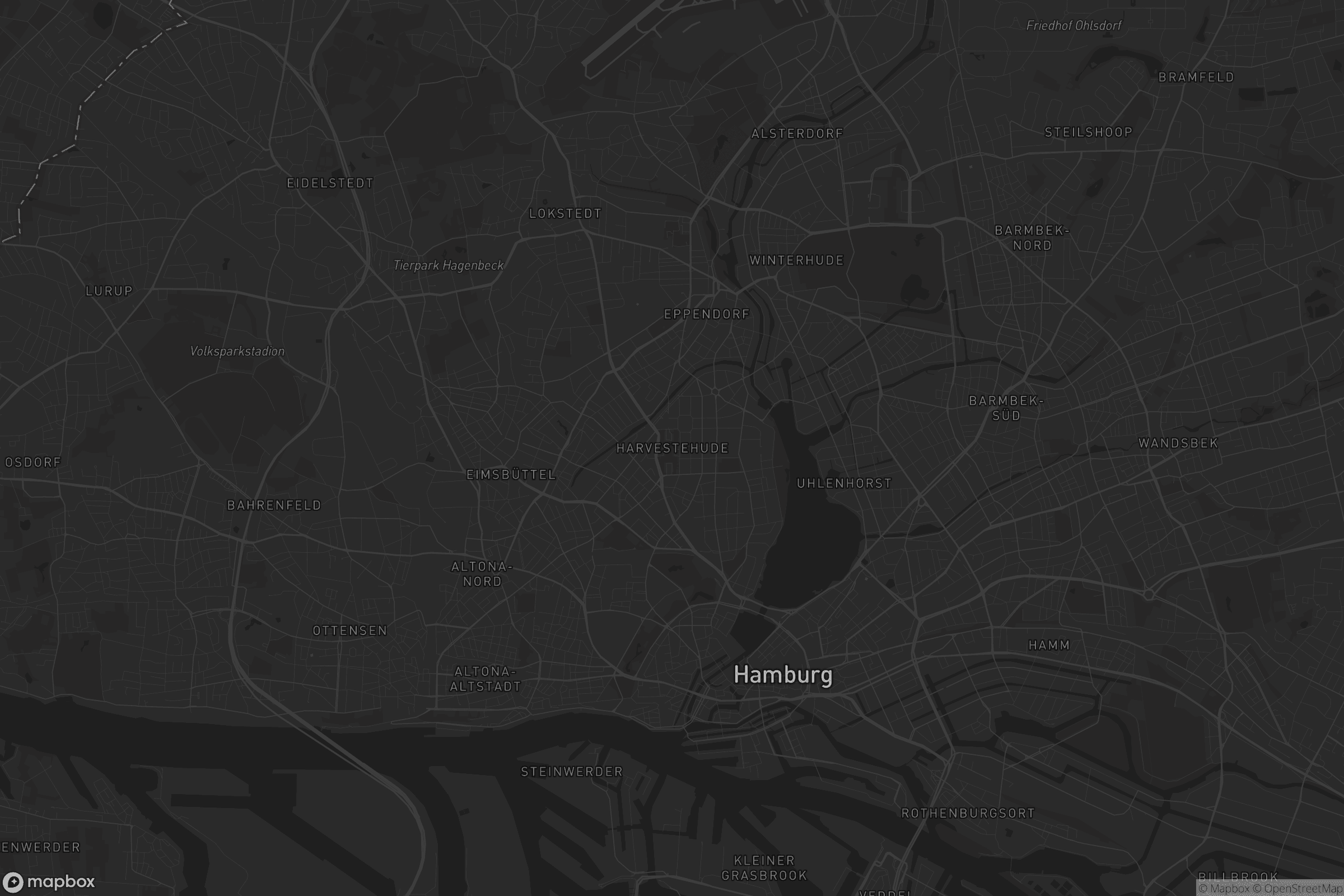 Karte von Harvestehude