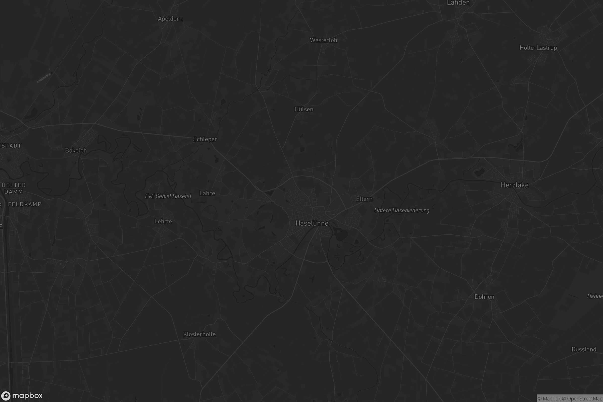 Karte von Haselünne