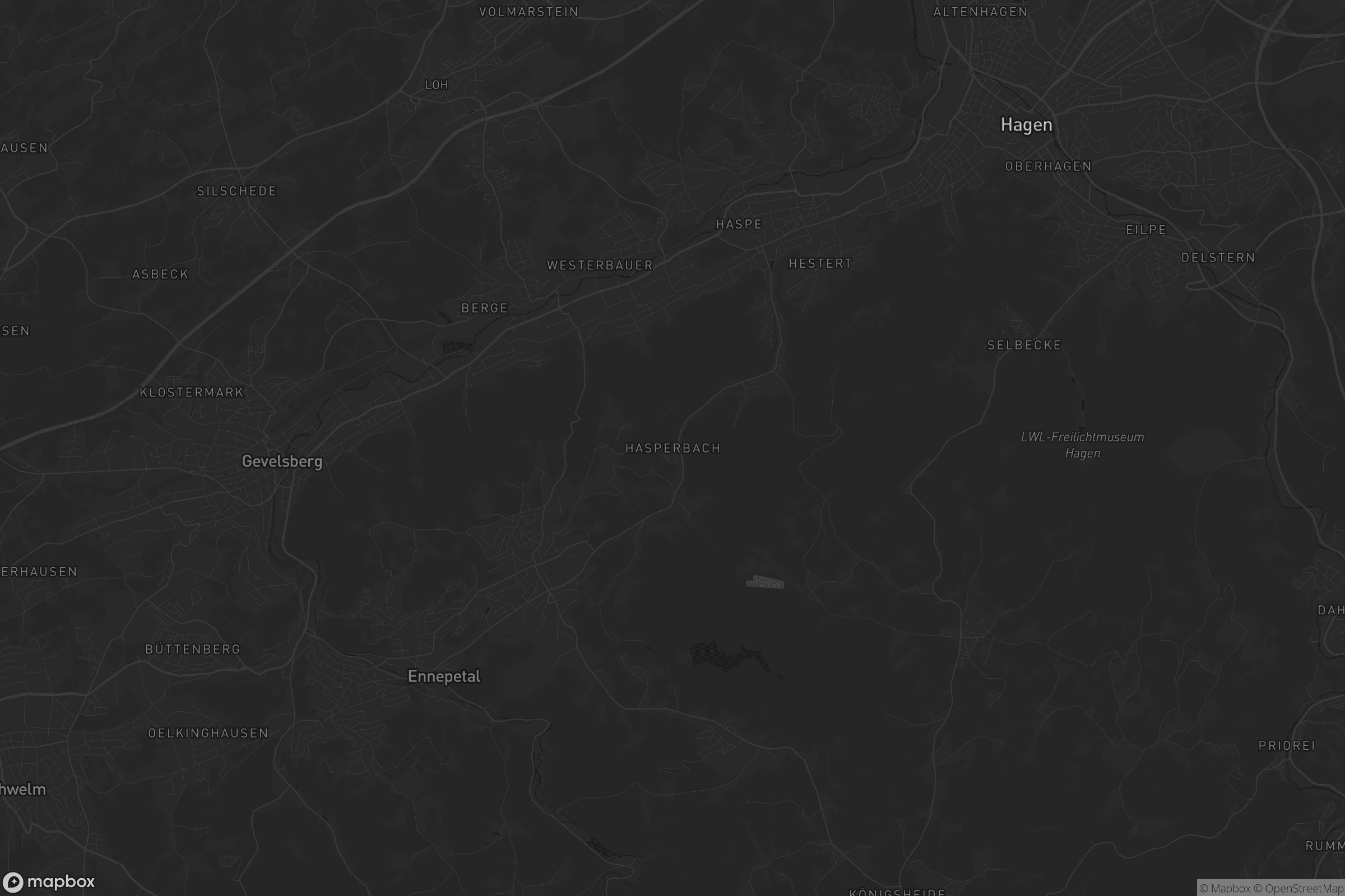 Karte von Hasperbach