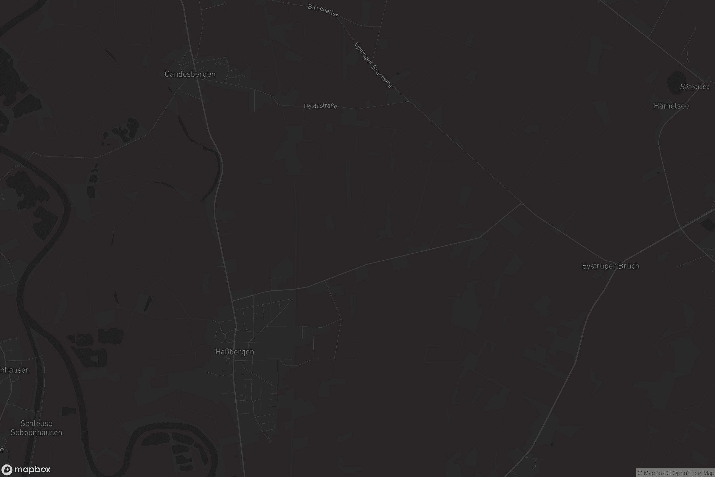 Karte von Haßbergen