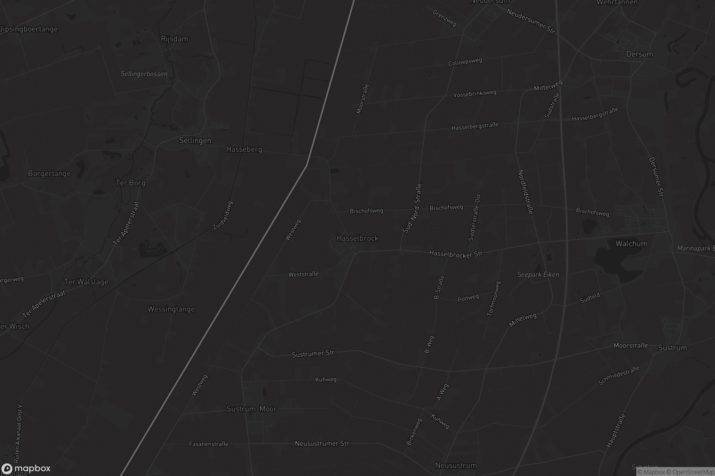 Karte von Hasselbrock