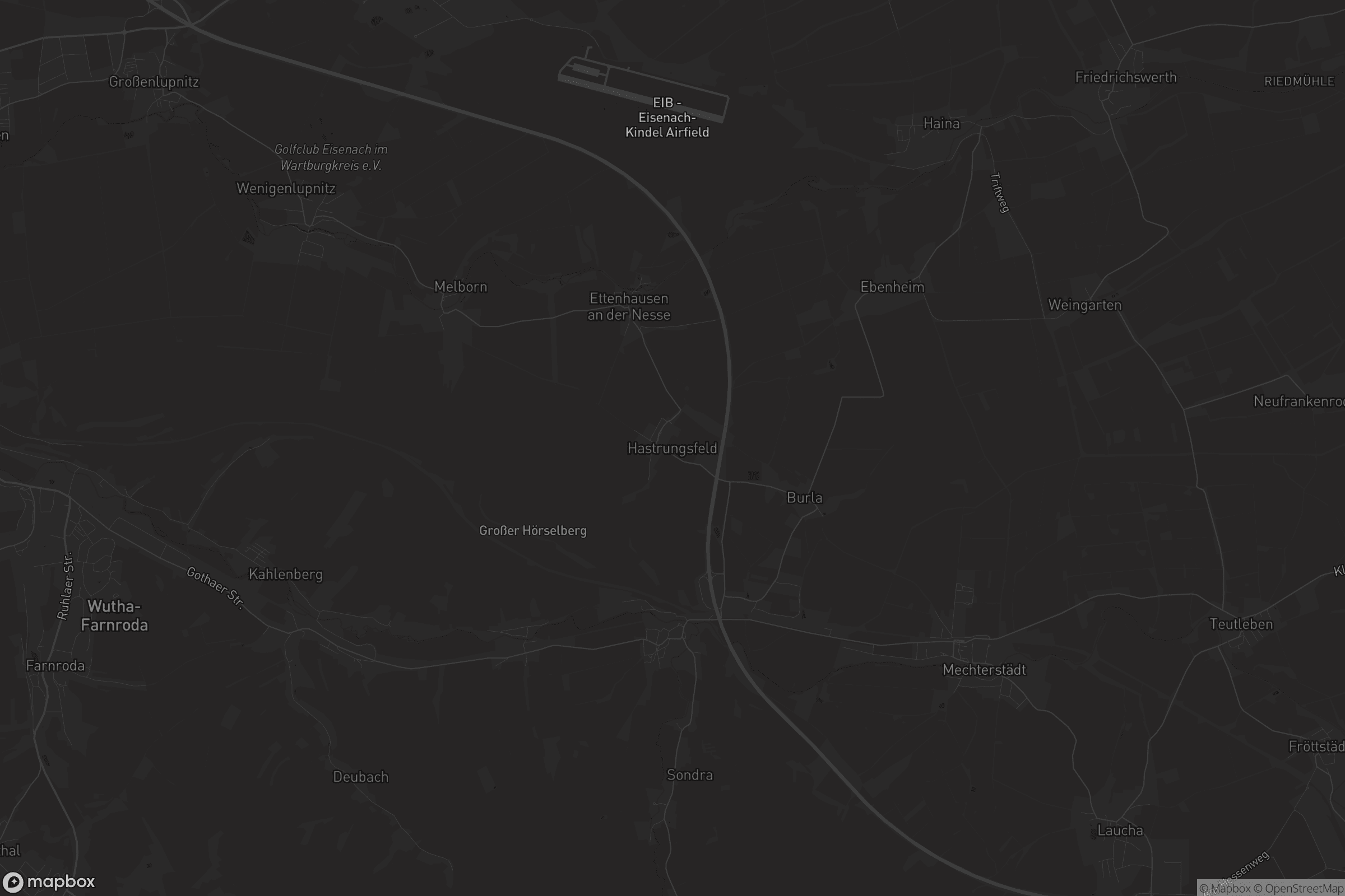 Karte von Hastrungsfeld