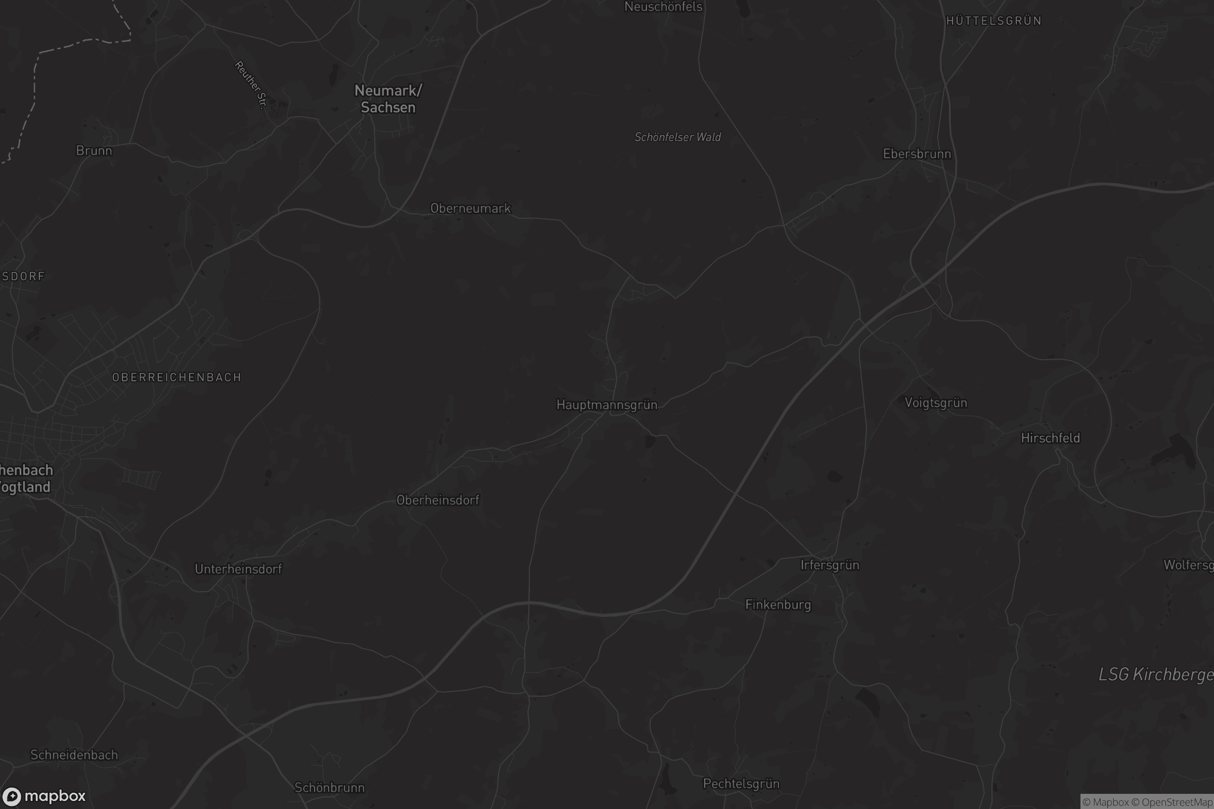 Karte von Hauptmannsgrün