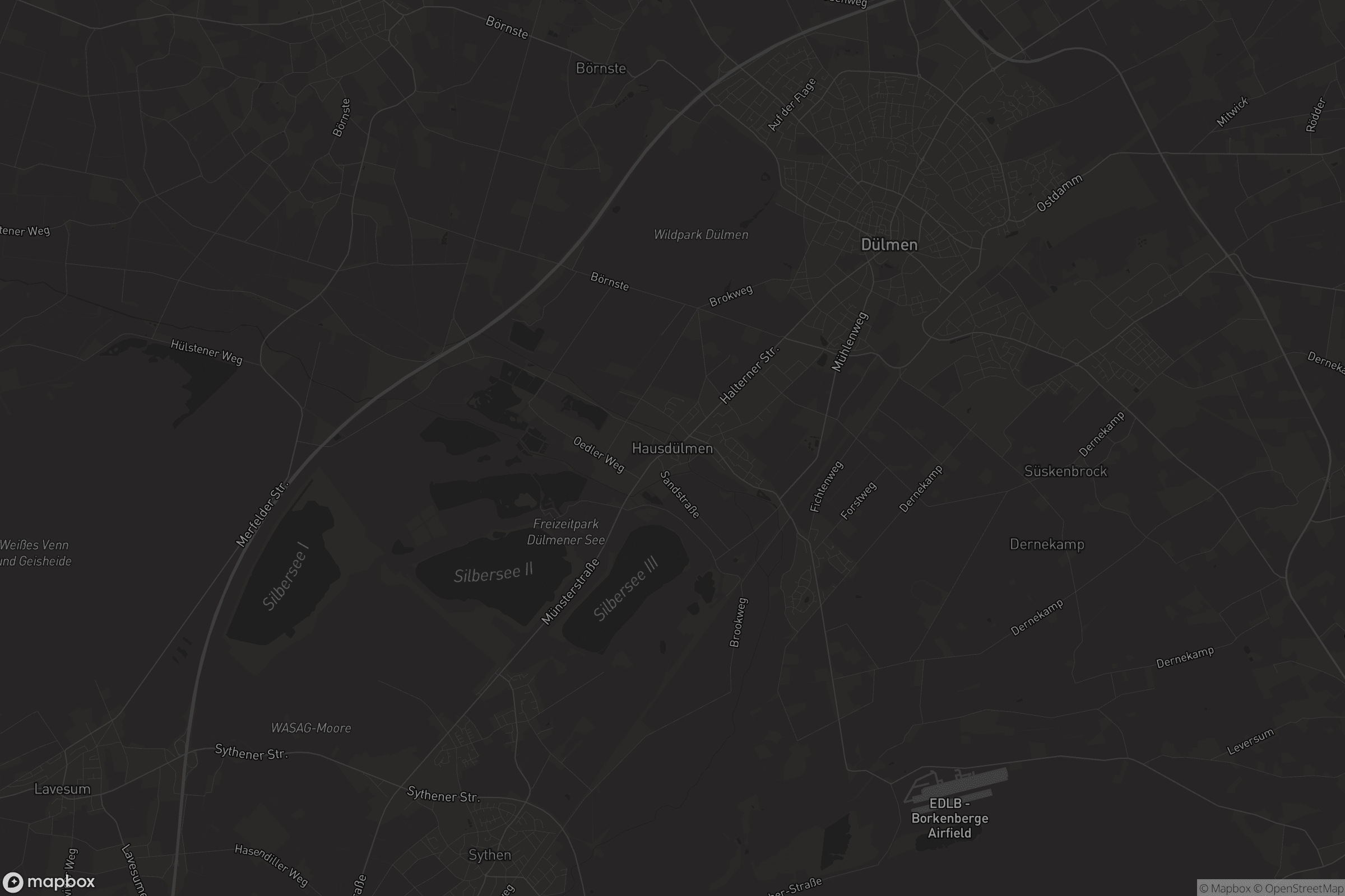 Karte von Hausdülmen