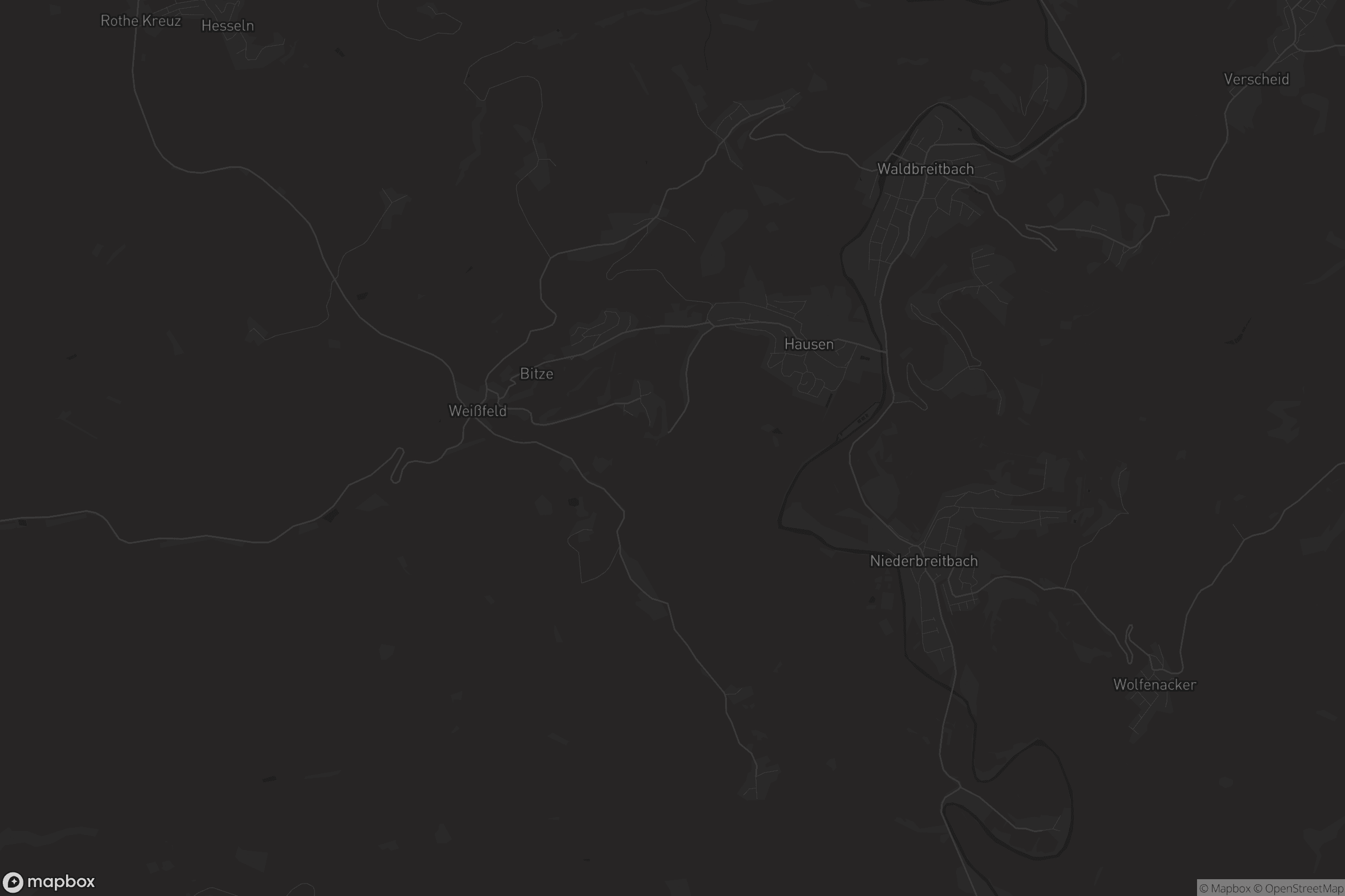 Karte von Hausen (Wied)