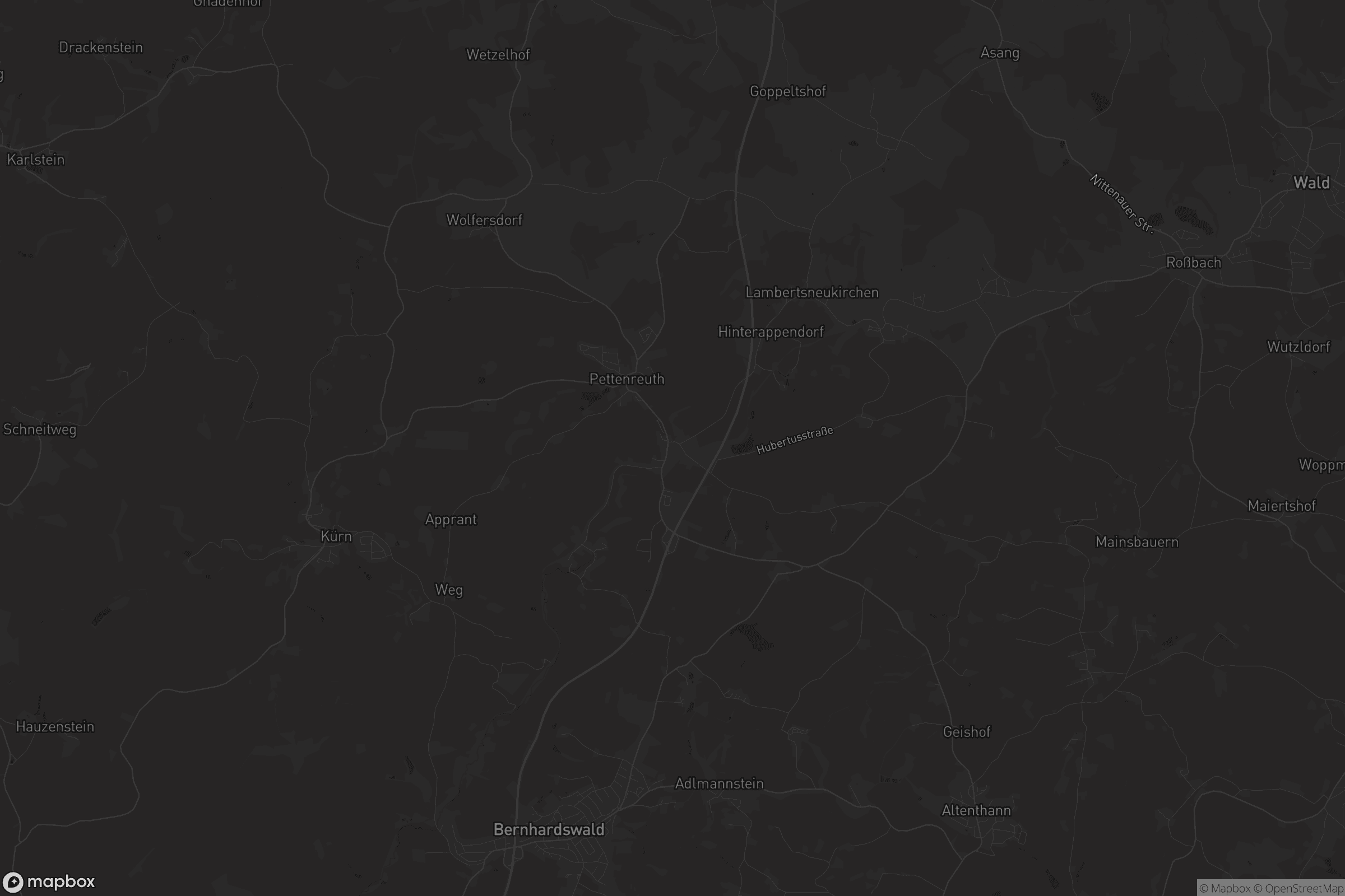 Karte von Hauzendorf