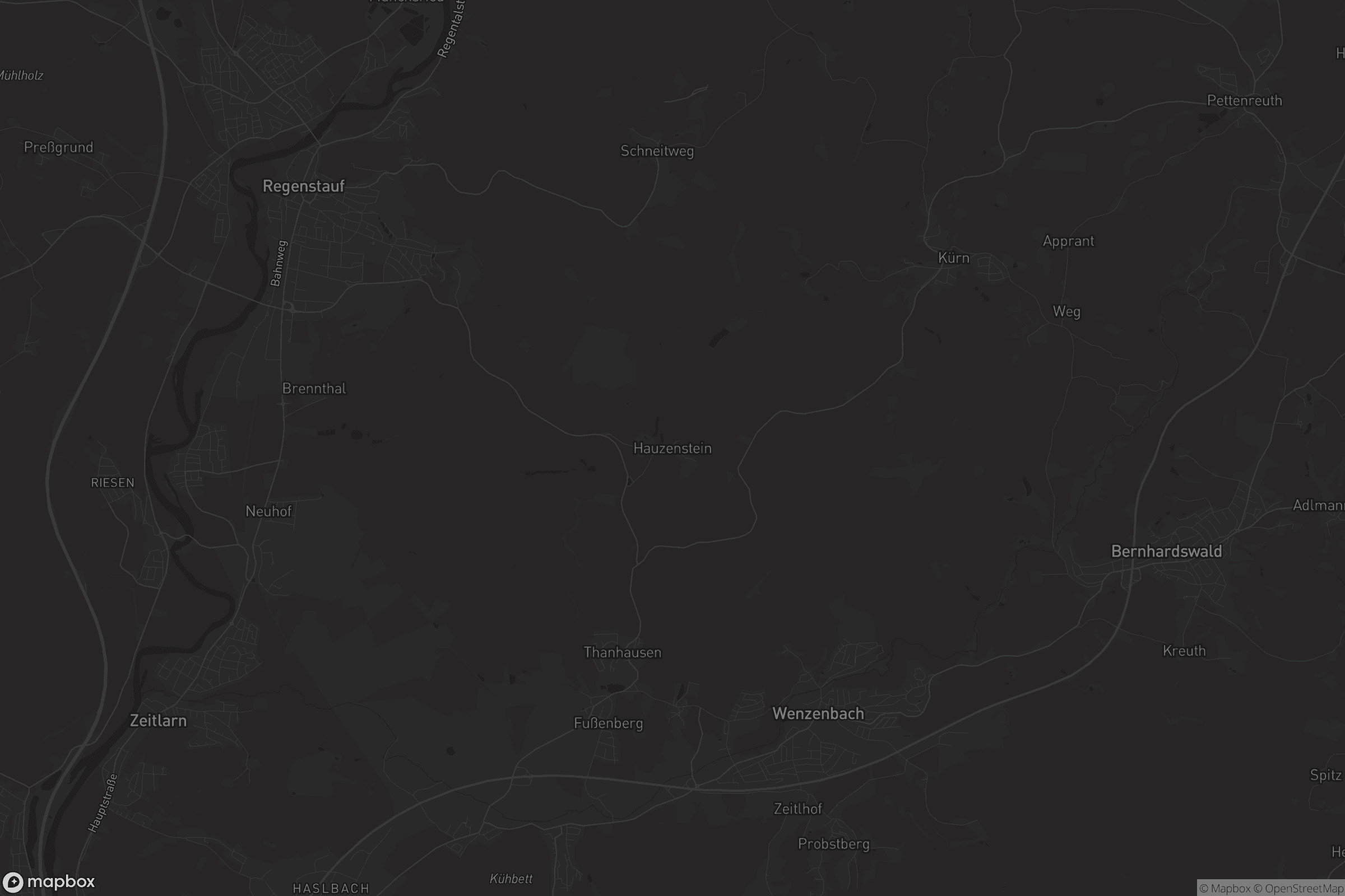 Karte von Hauzenstein