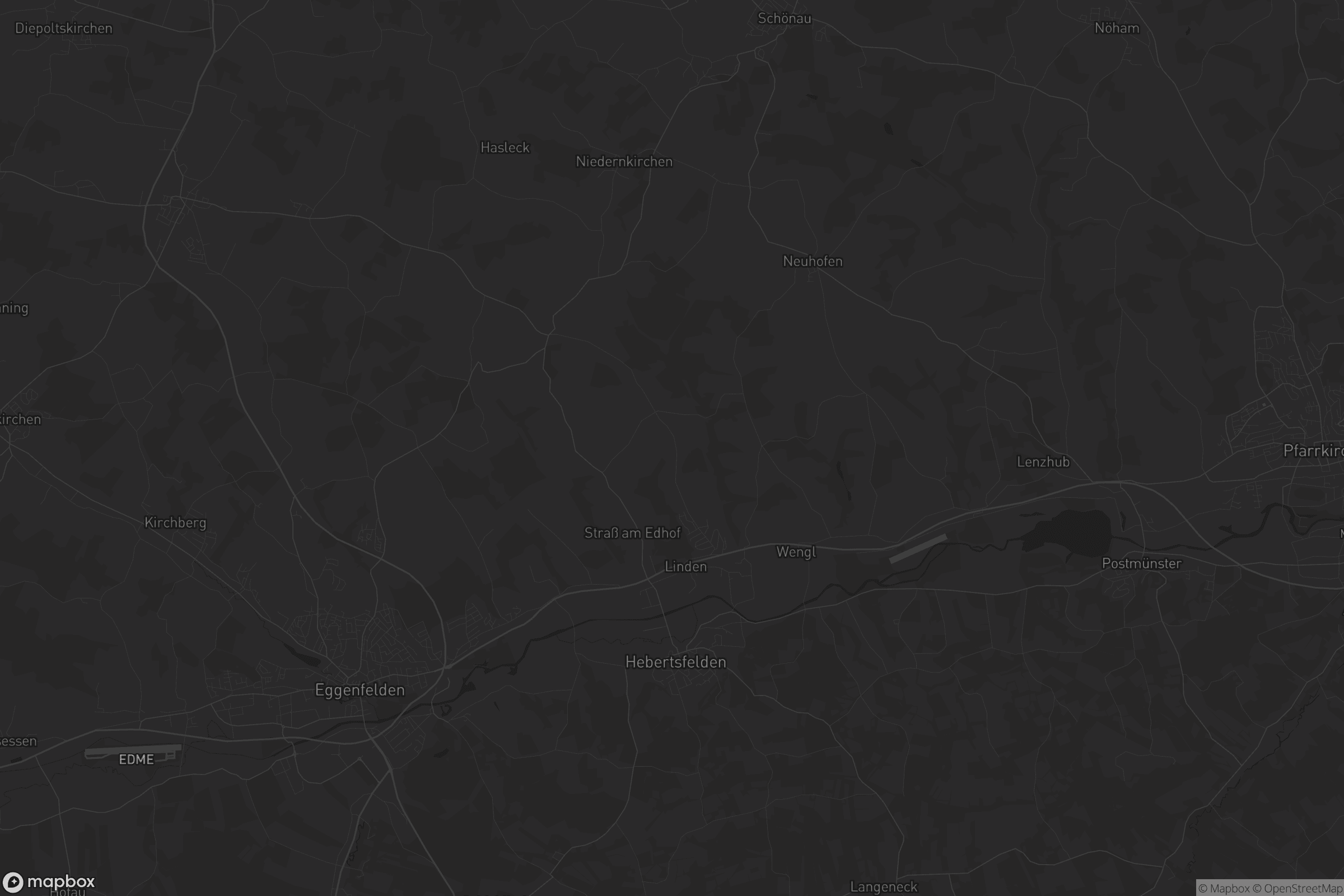 Karte von Hebertsfelden