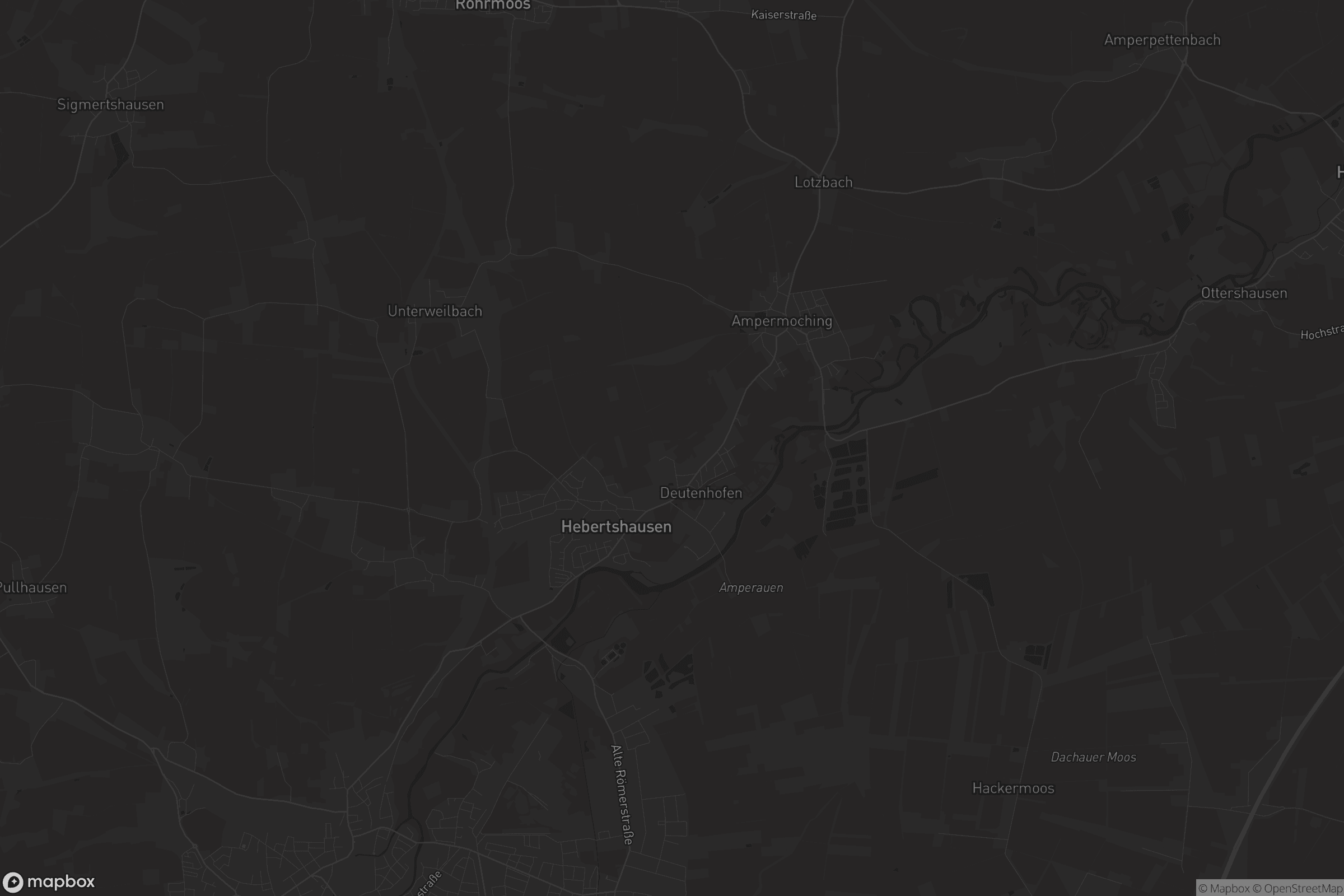 Karte von Hebertshausen