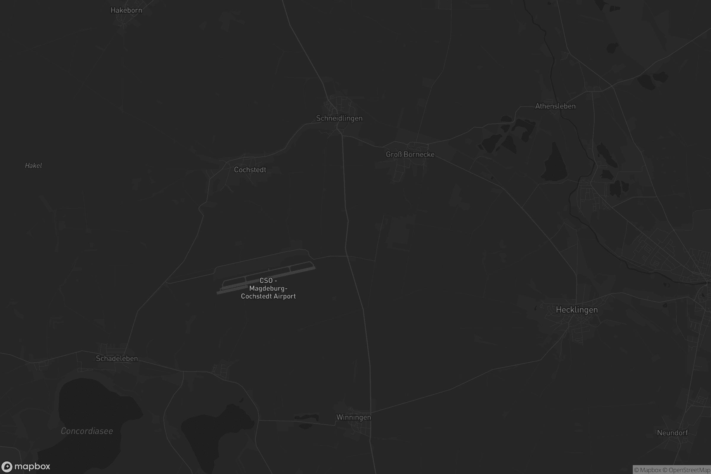 Karte von Hecklingen