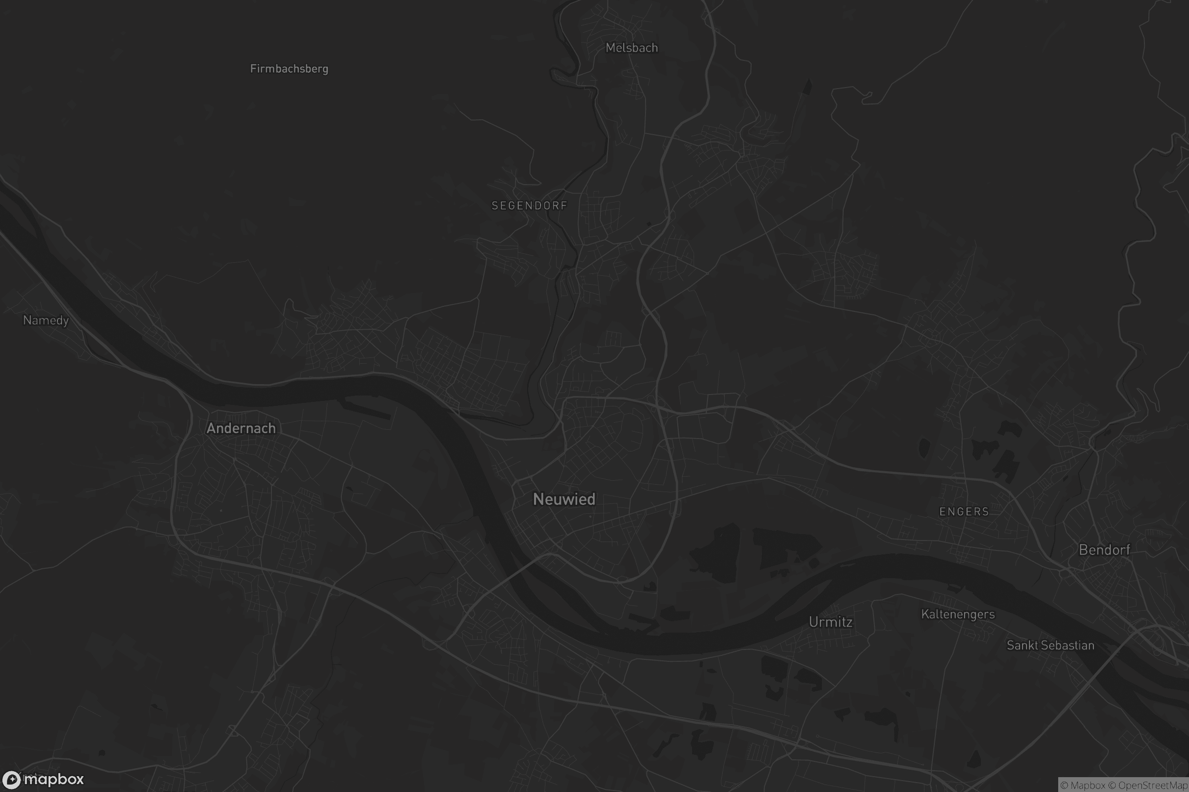 Karte von Heddesdorf