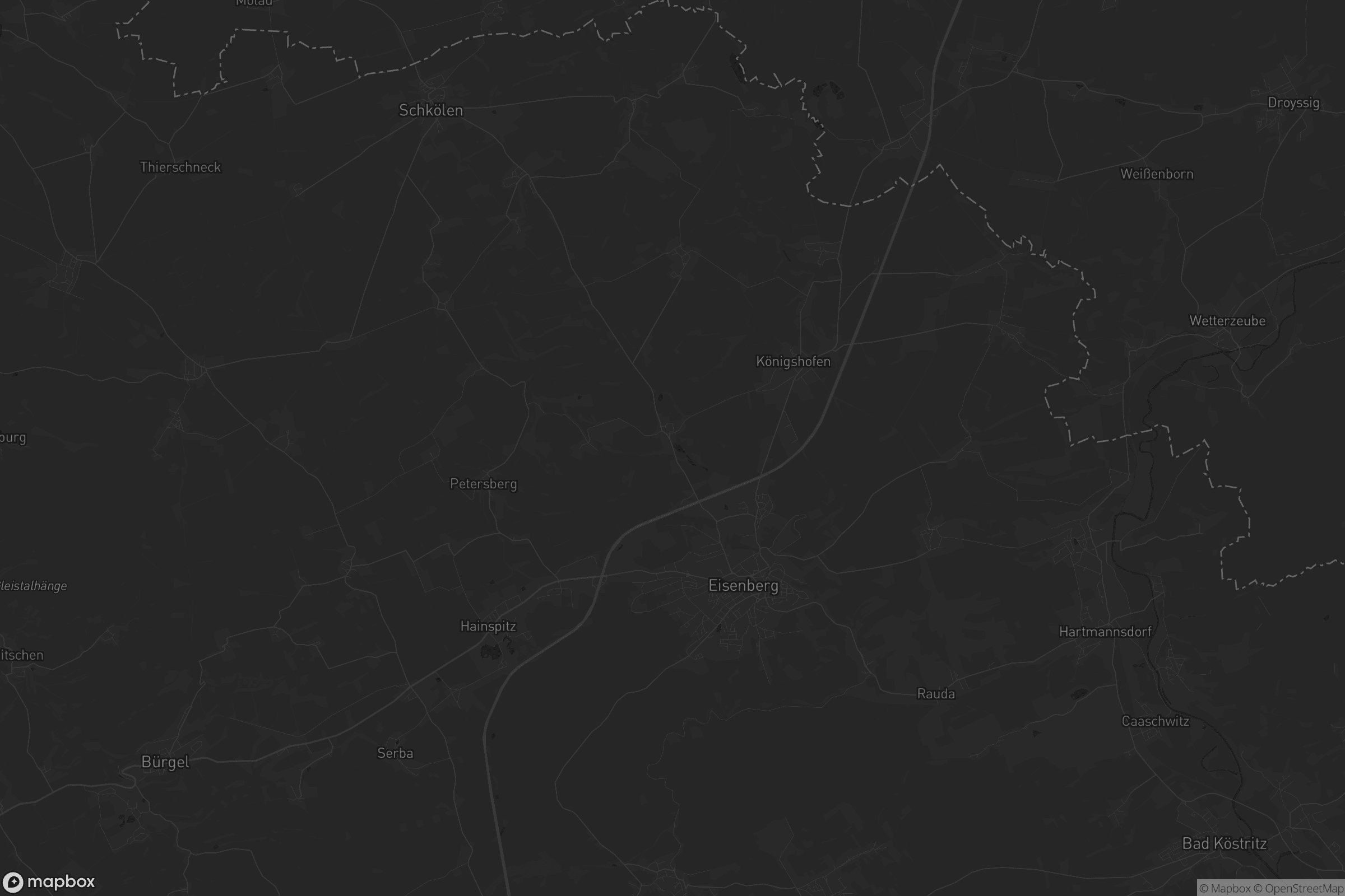 Karte von Heideland-Elstertal-Schkölen