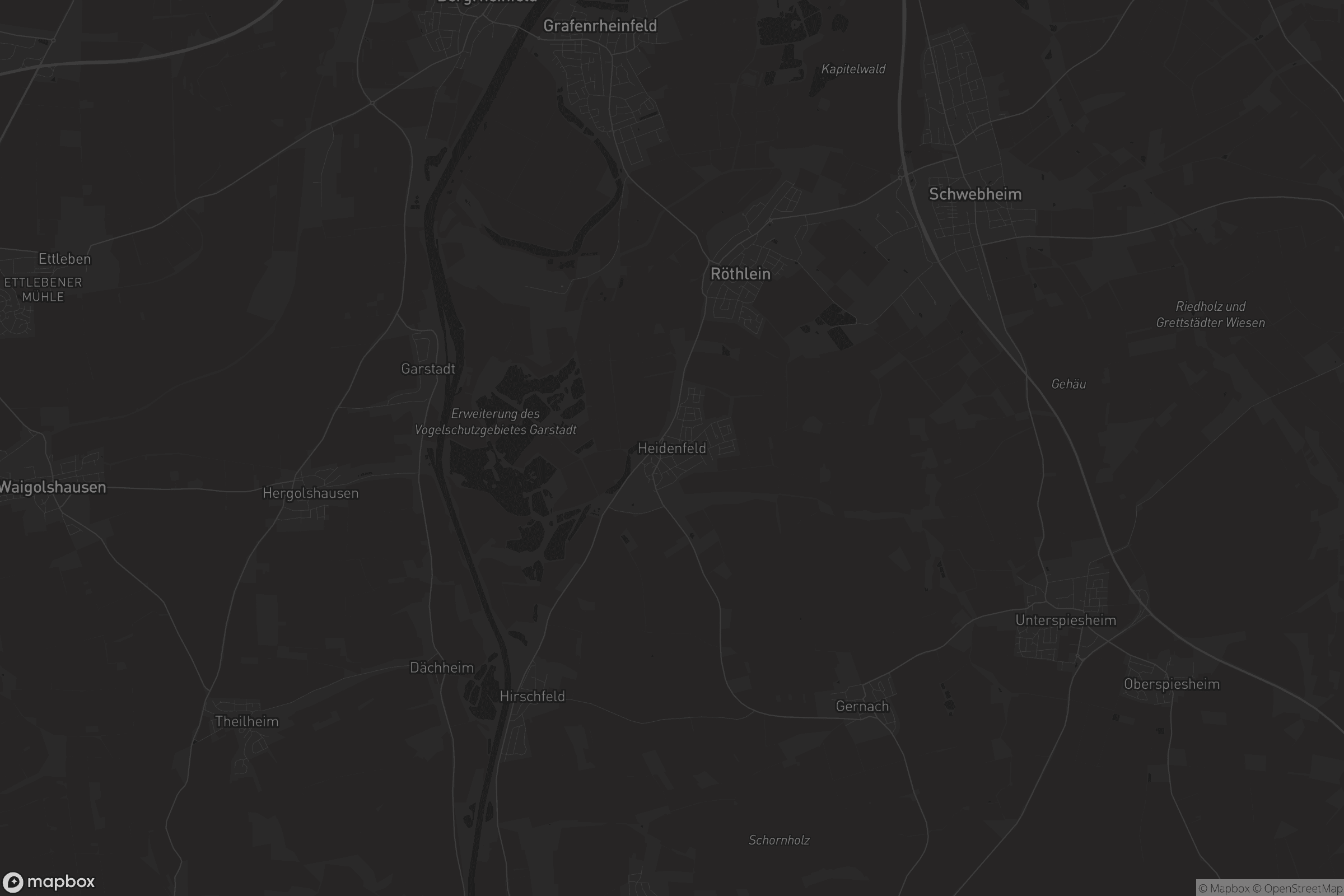 Karte von Heidenfeld