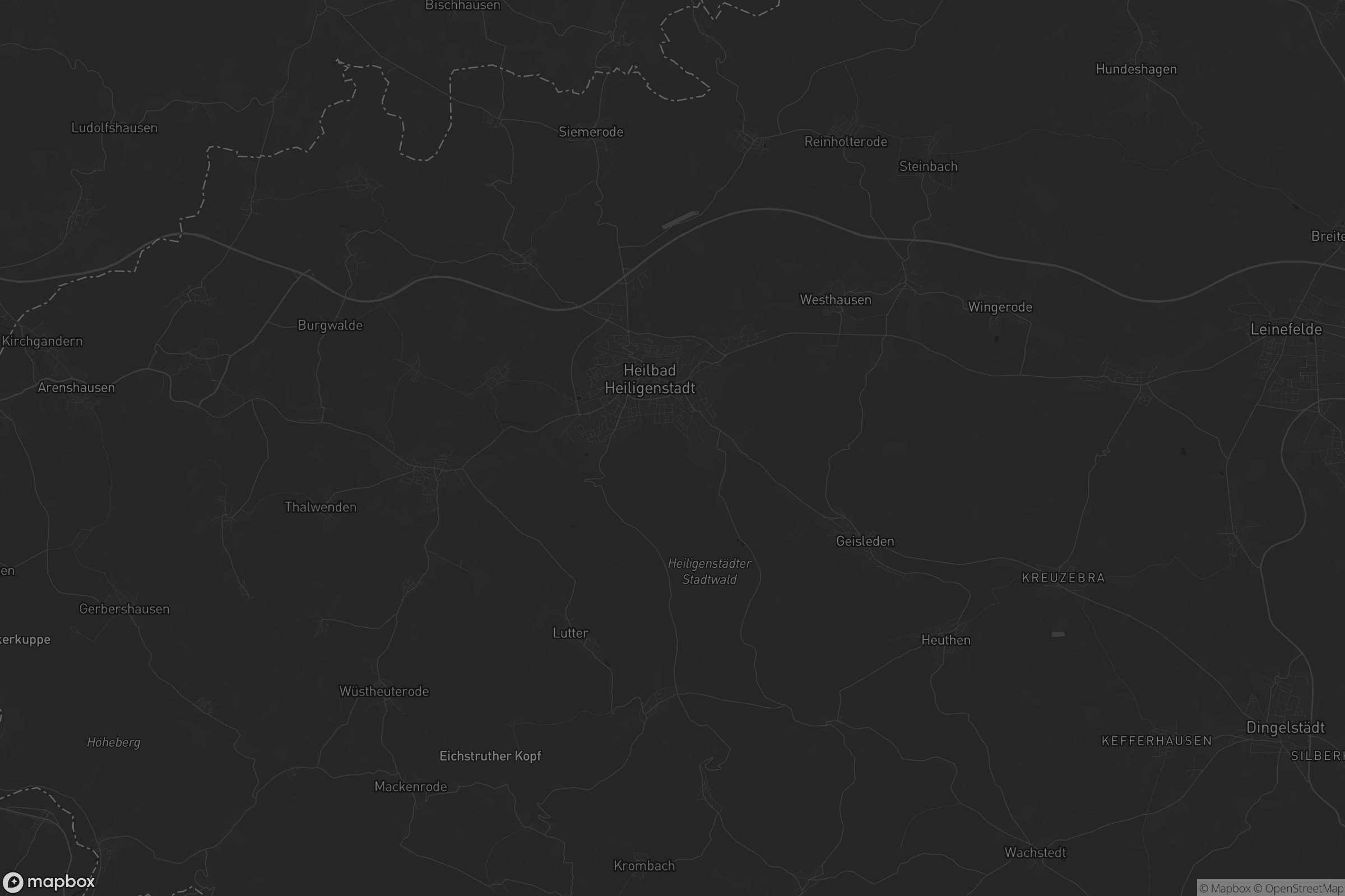 Karte von Heilbad Heiligenstadt