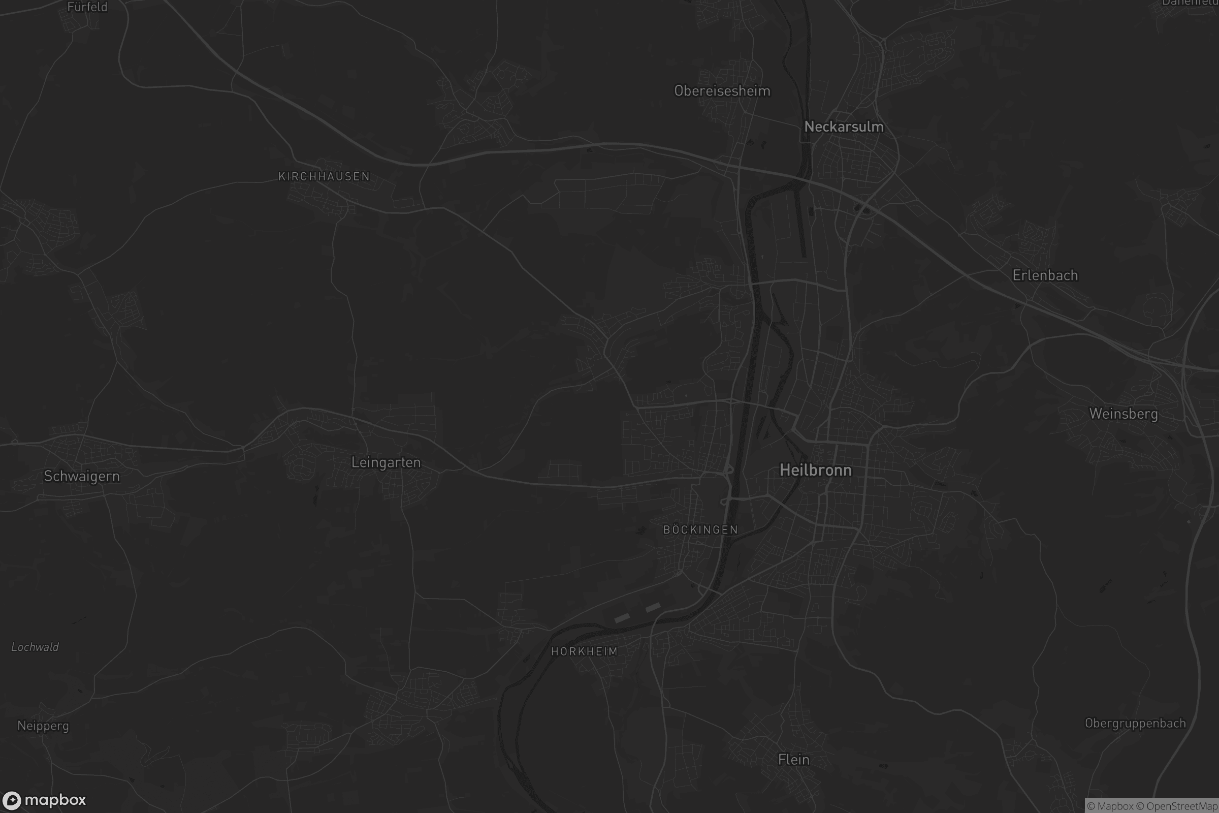 Karte von Heilbronn